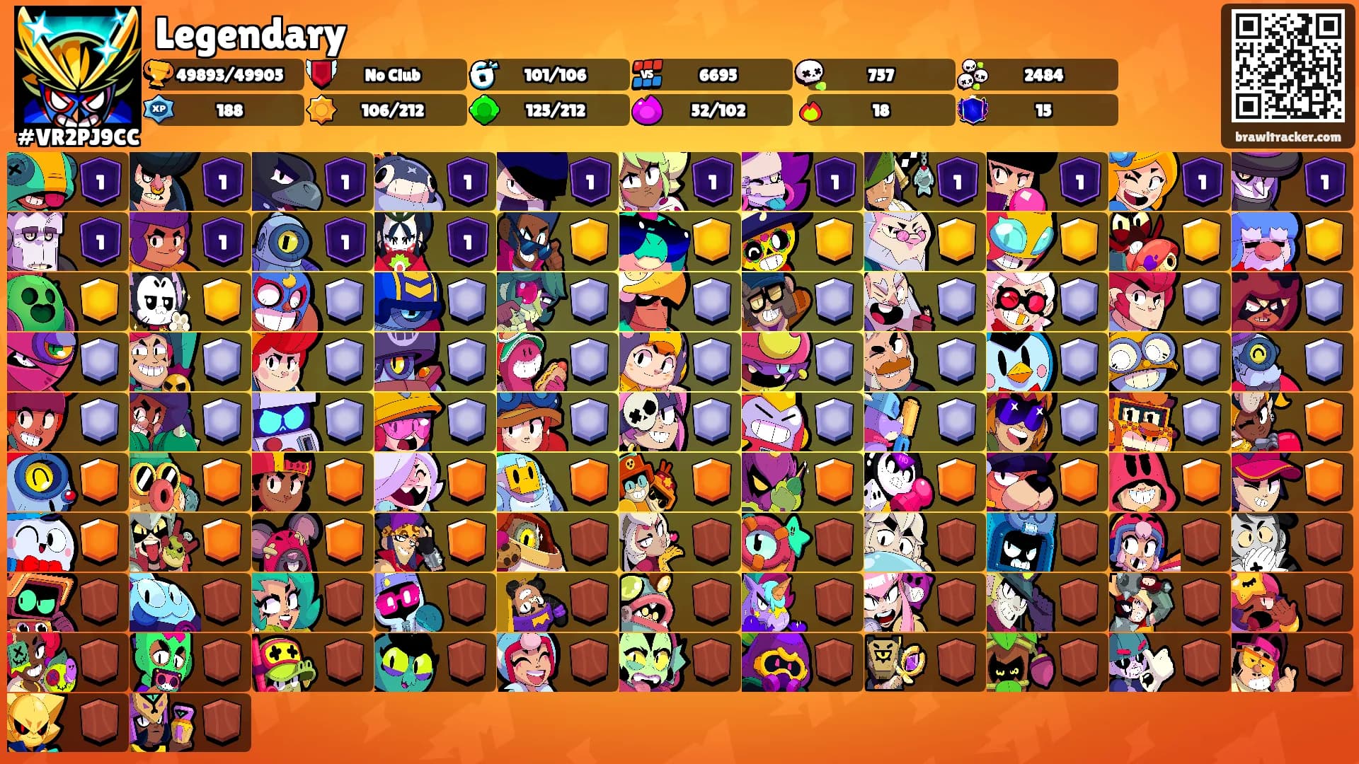 Legendary's Ranks