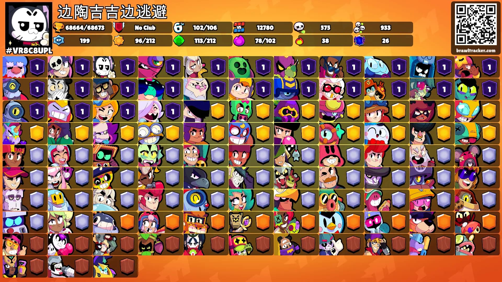 边陶吉吉边逃避's Ranks