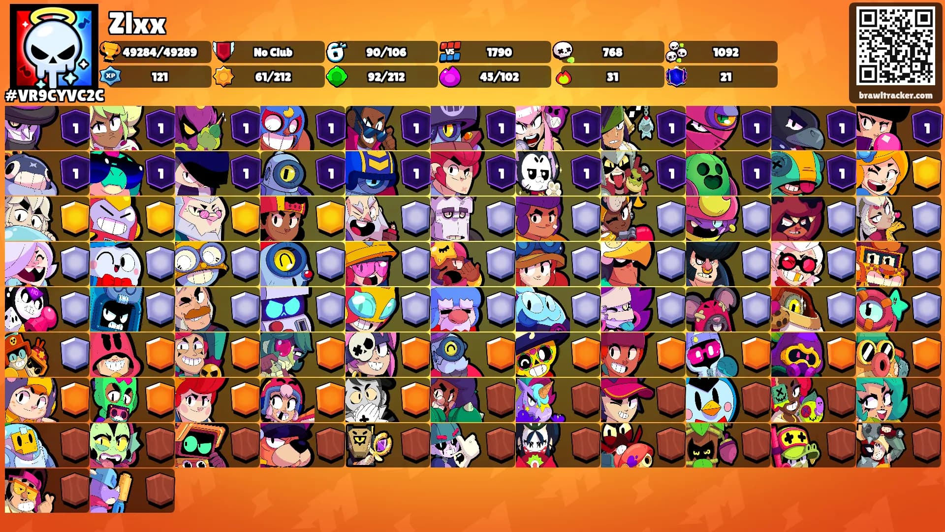 Zlxx's Ranks