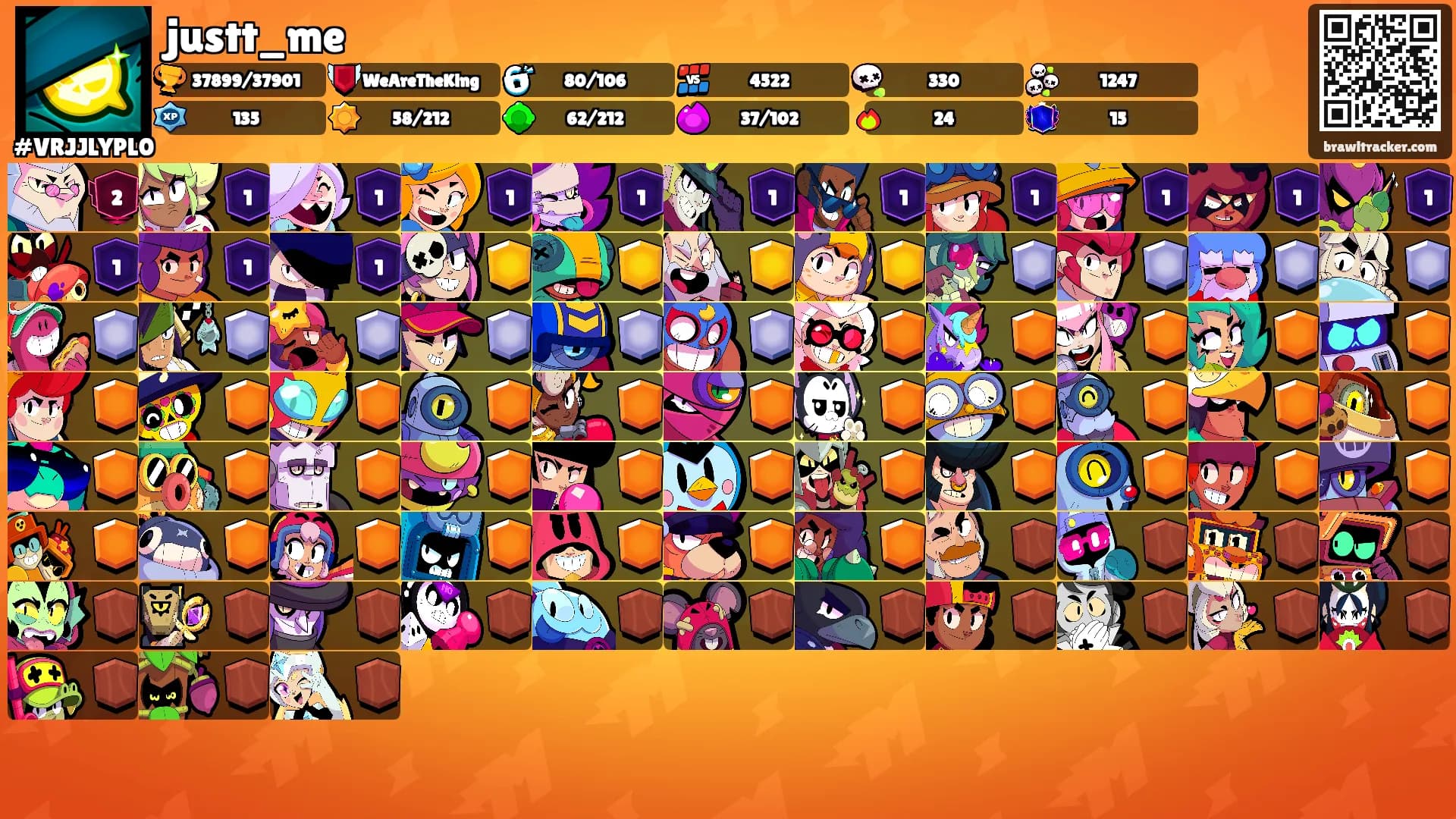 justt_me's Ranks