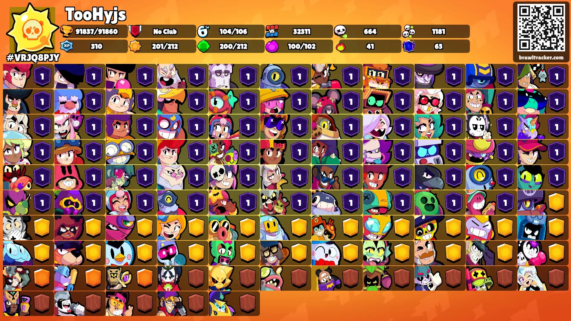 TooHyjs's Ranks