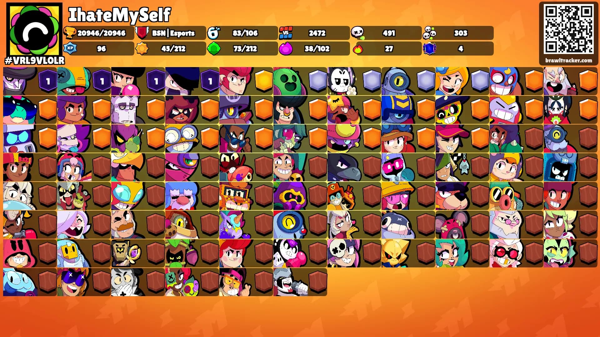 IhateMySelf's Ranks
