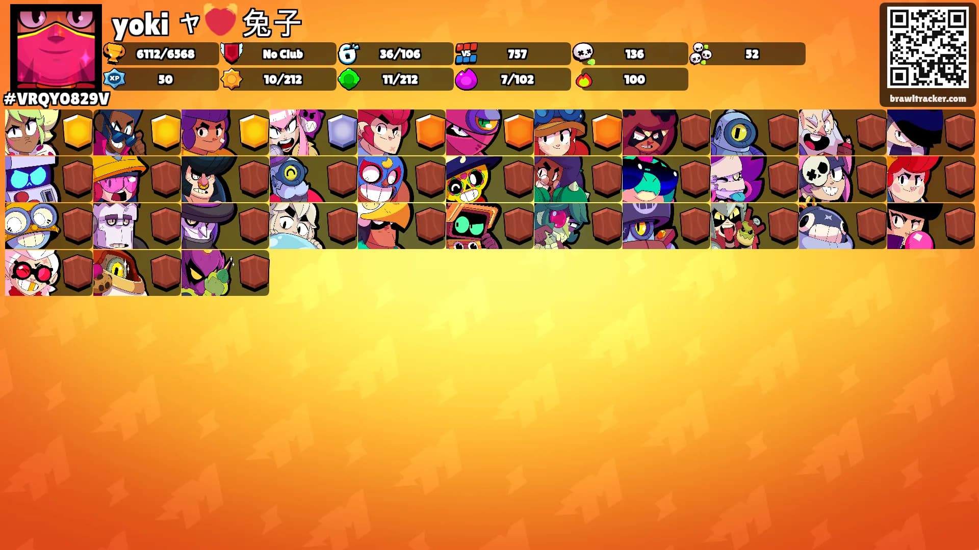 yoki ャ💓 兔子's Ranks