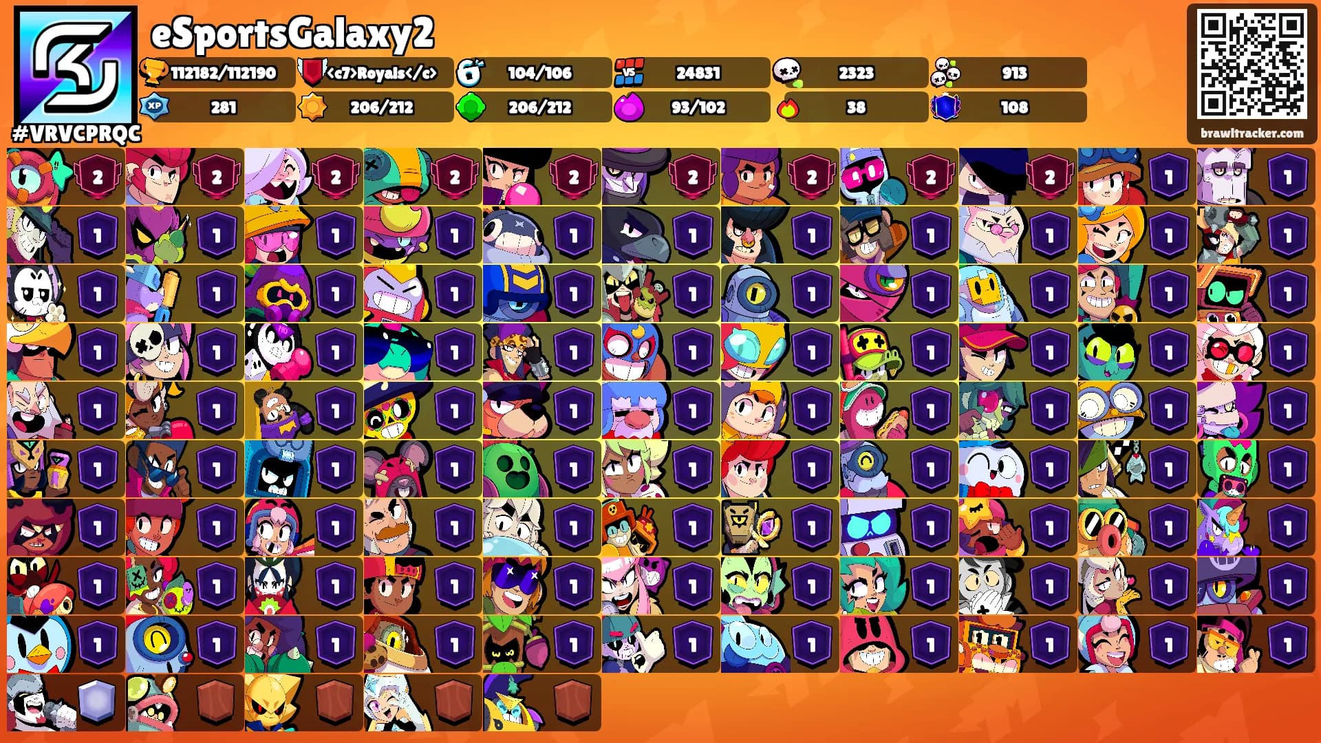 eSportsGalaxy2's Ranks