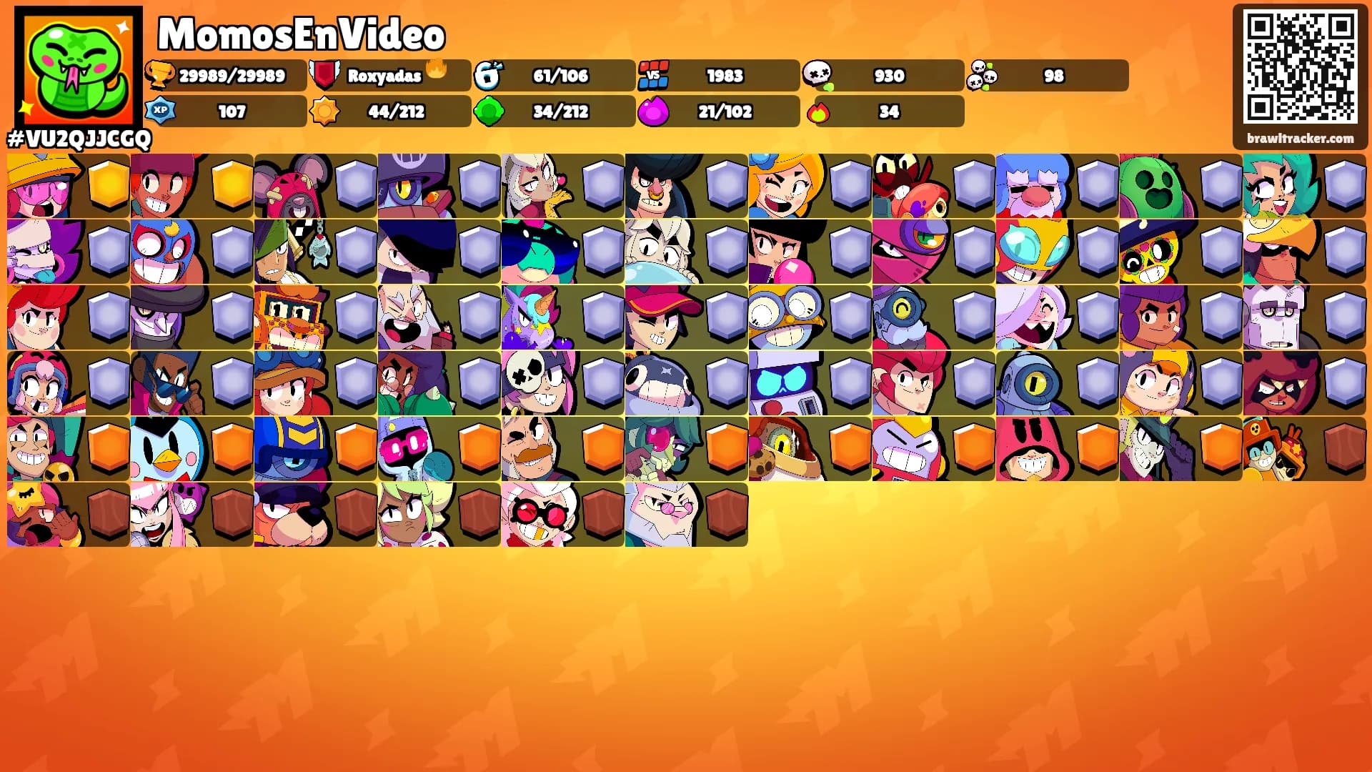 MomosEnVideo's Ranks