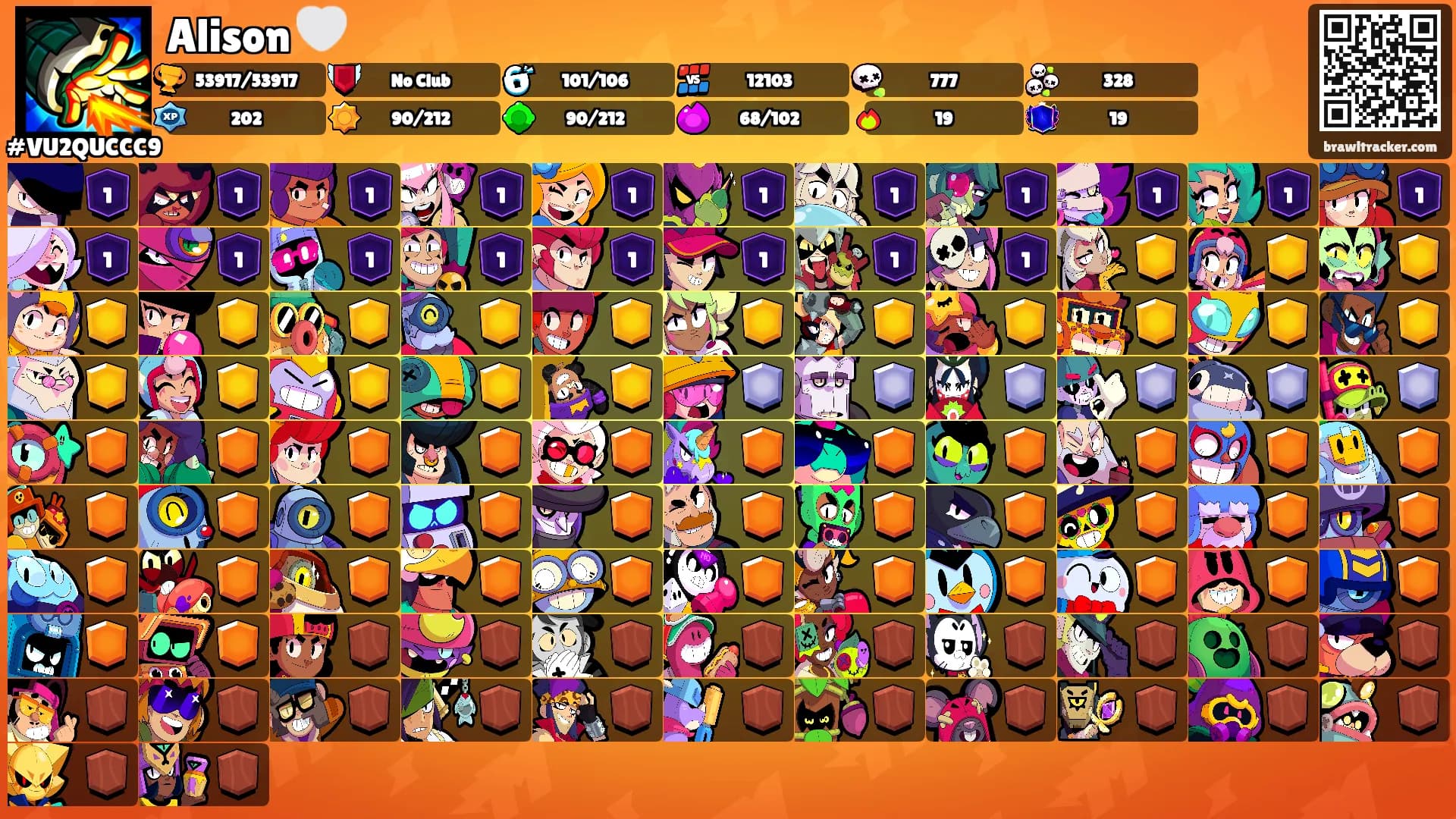 Alison 🤍's Ranks