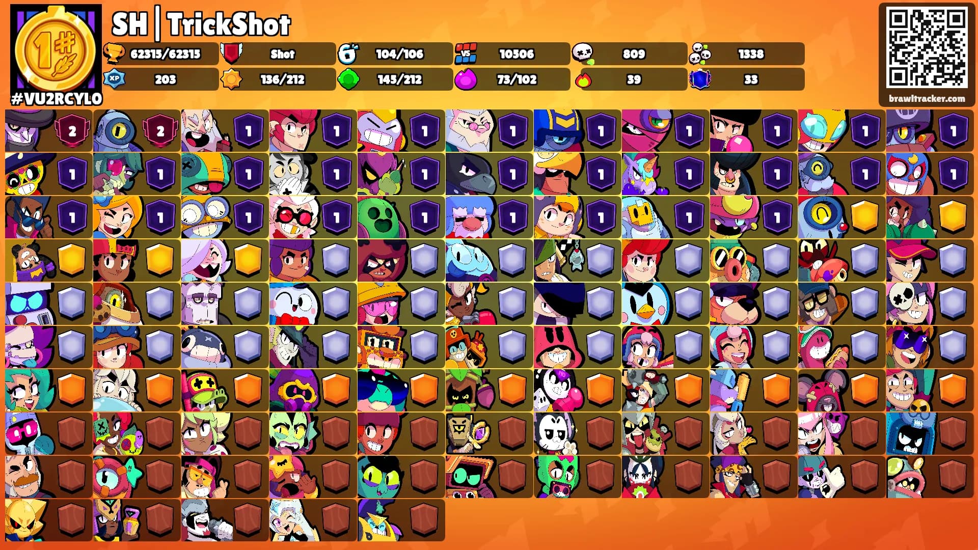 SH|TrickShot's Ranks