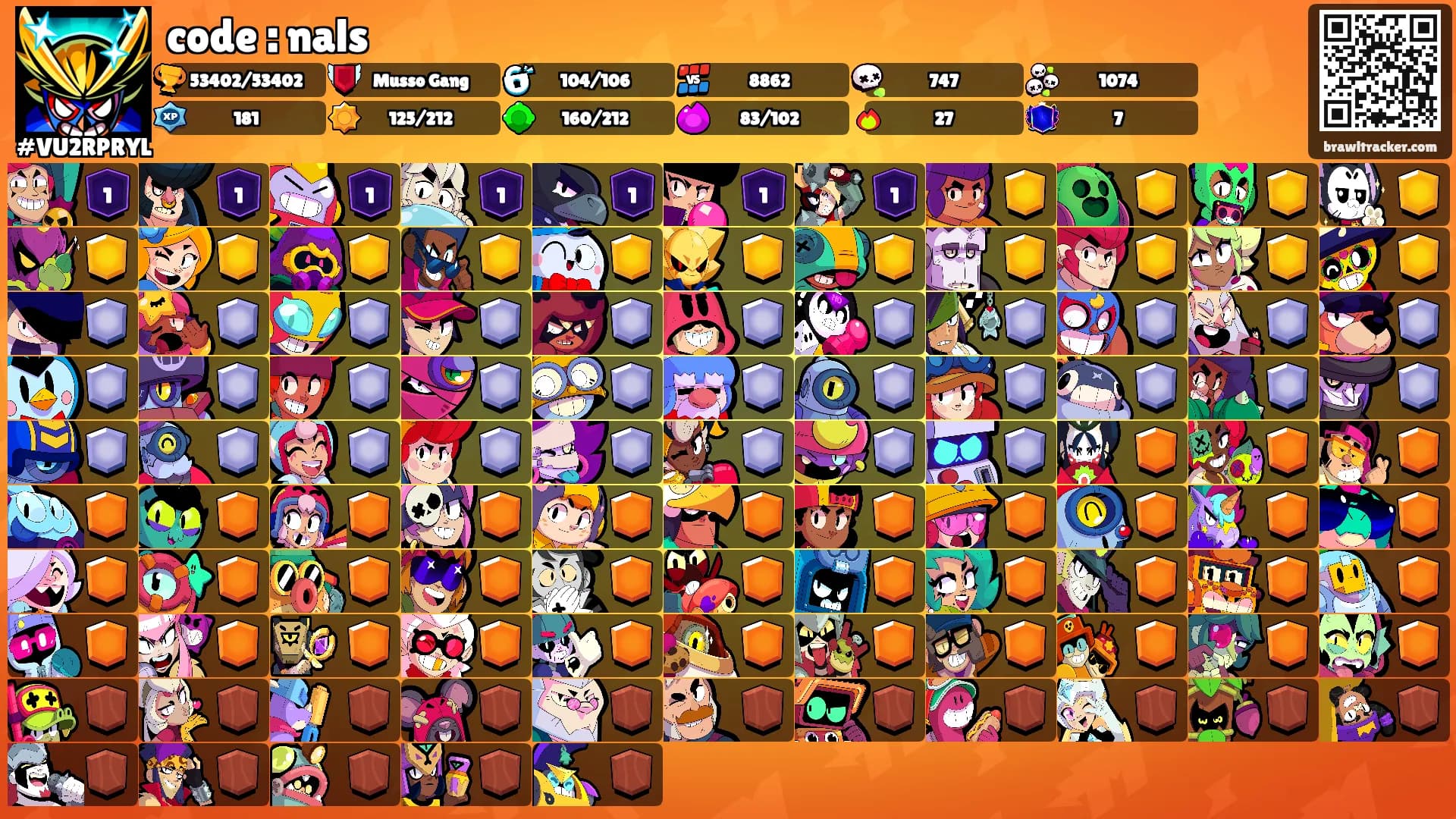 code : nals's Ranks