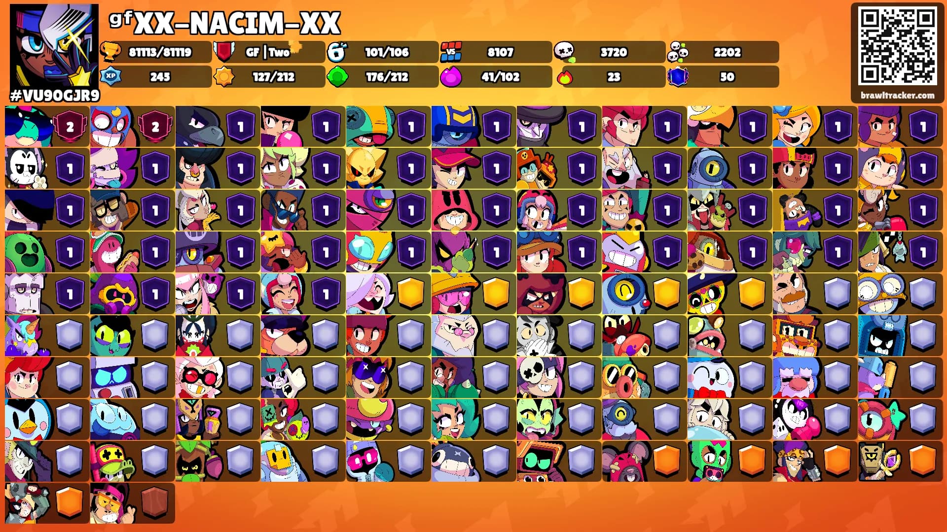 ᵍᶠXX-NACIM-XX's Ranks