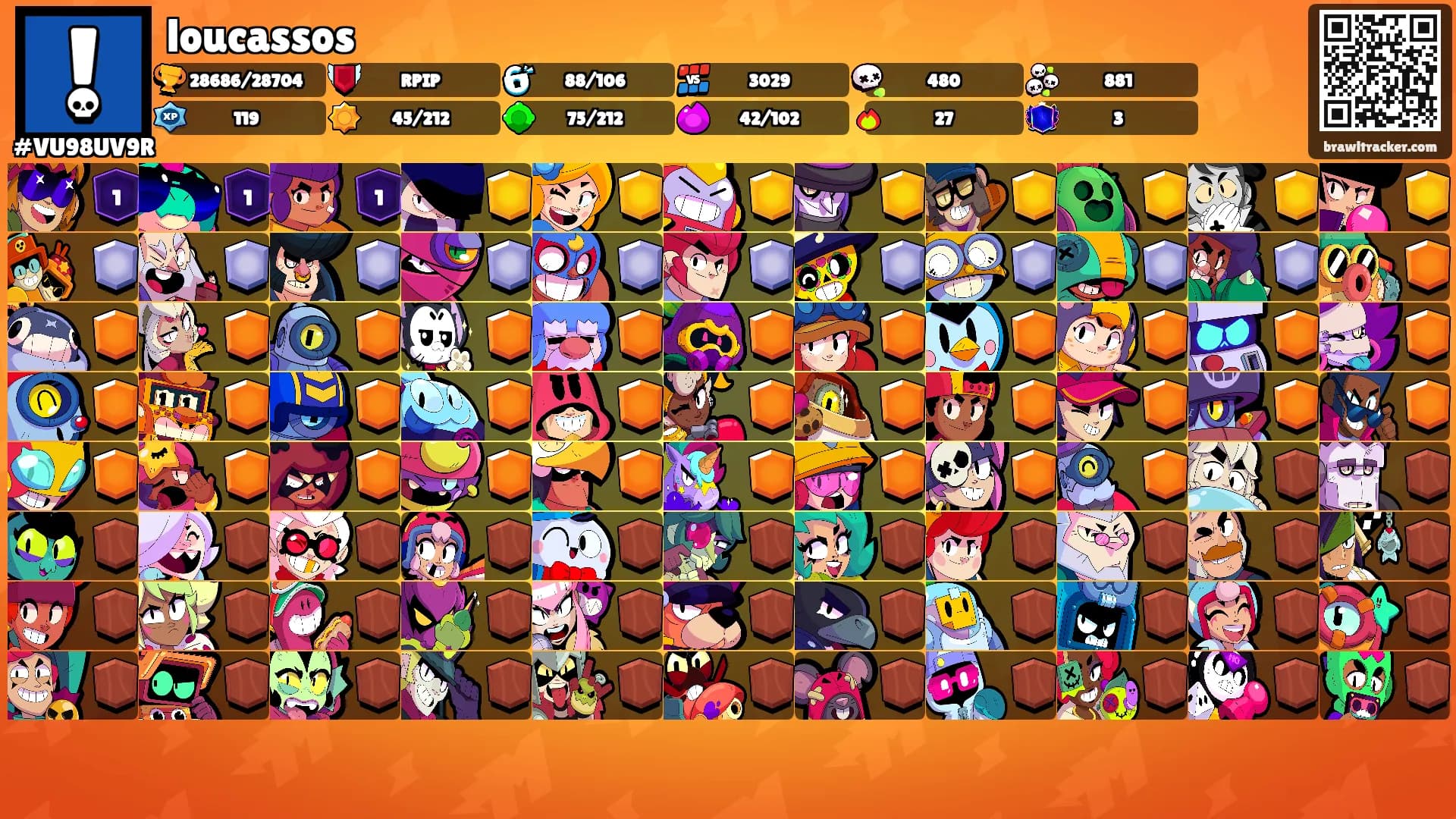 loucassos's Ranks