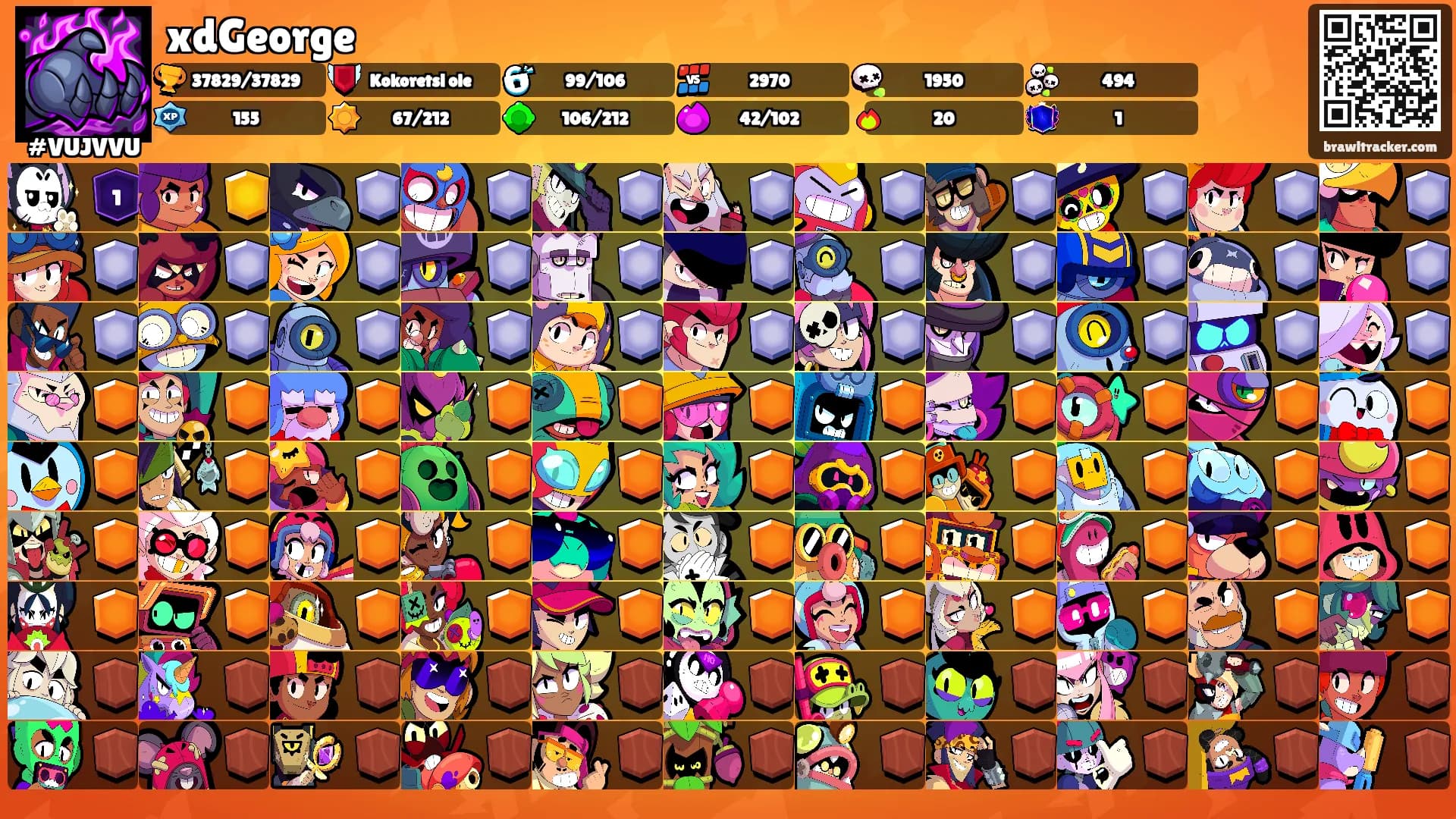 xdGeorge's Ranks