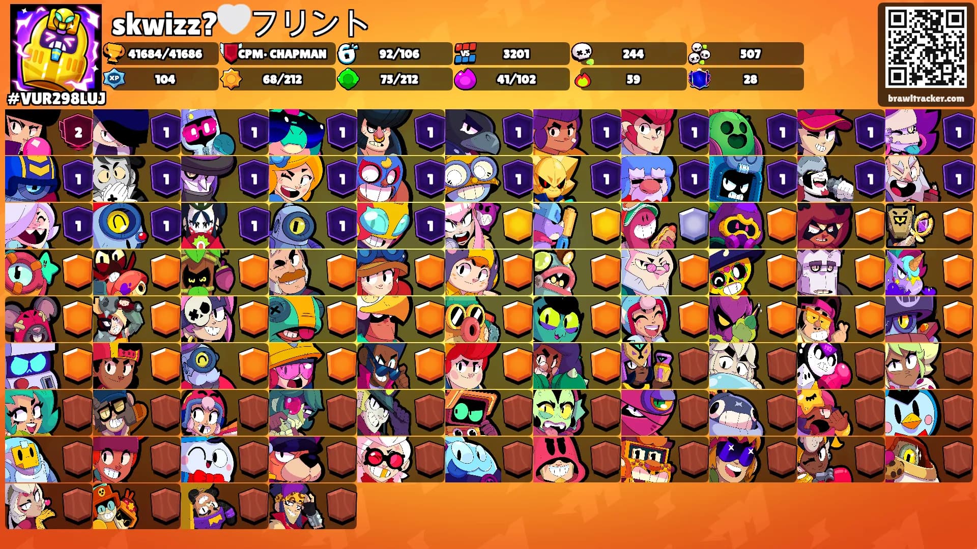 skwizz?🤍フリント's Ranks
