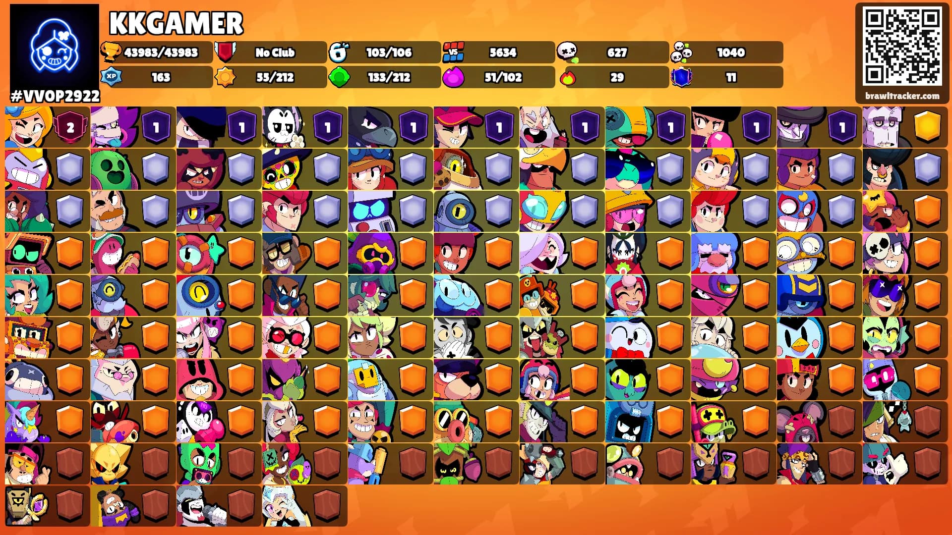 KKGAMER's Ranks