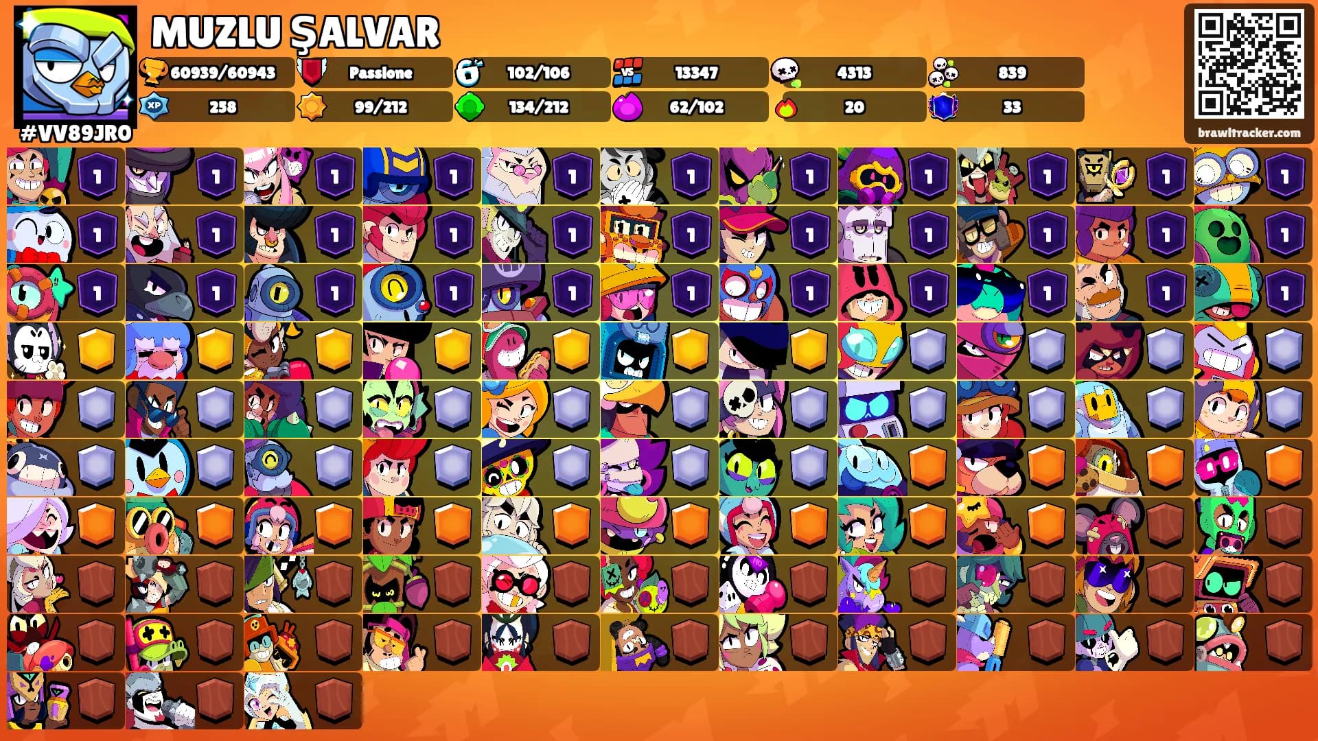 MUZLU ŞALVAR's Ranks