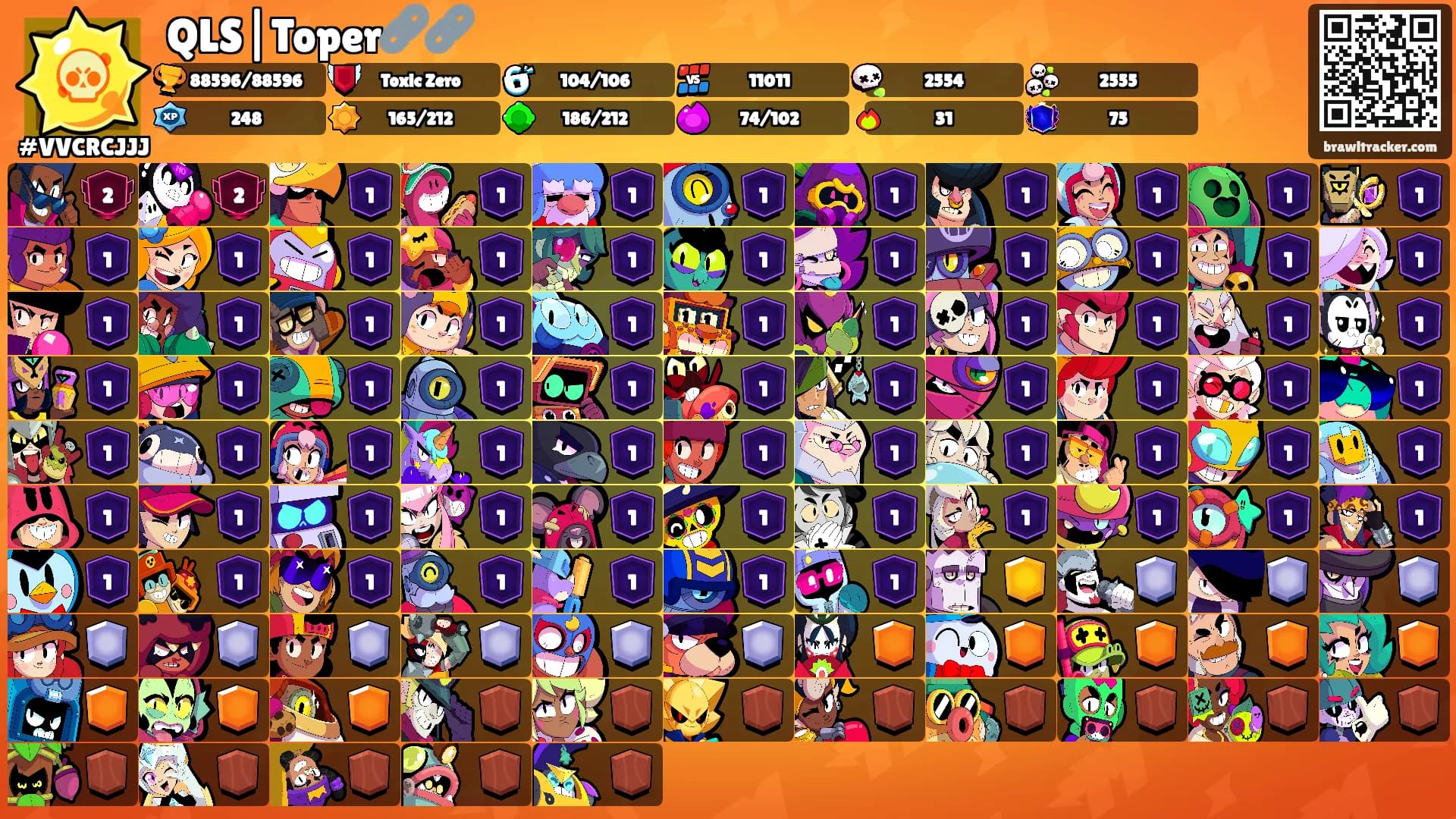 QLS|Toper🔗🔗's Ranks