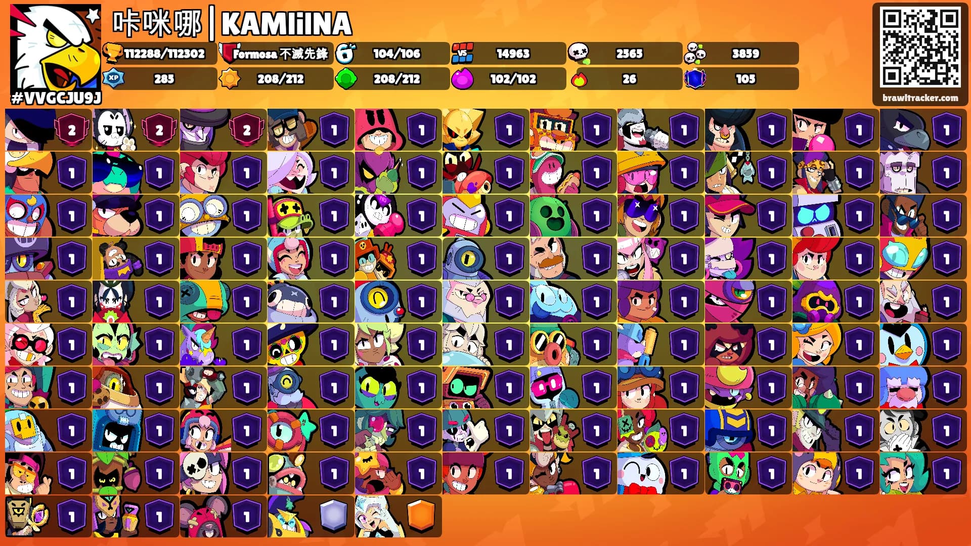 咔咪哪|KAMlilNA's Ranks
