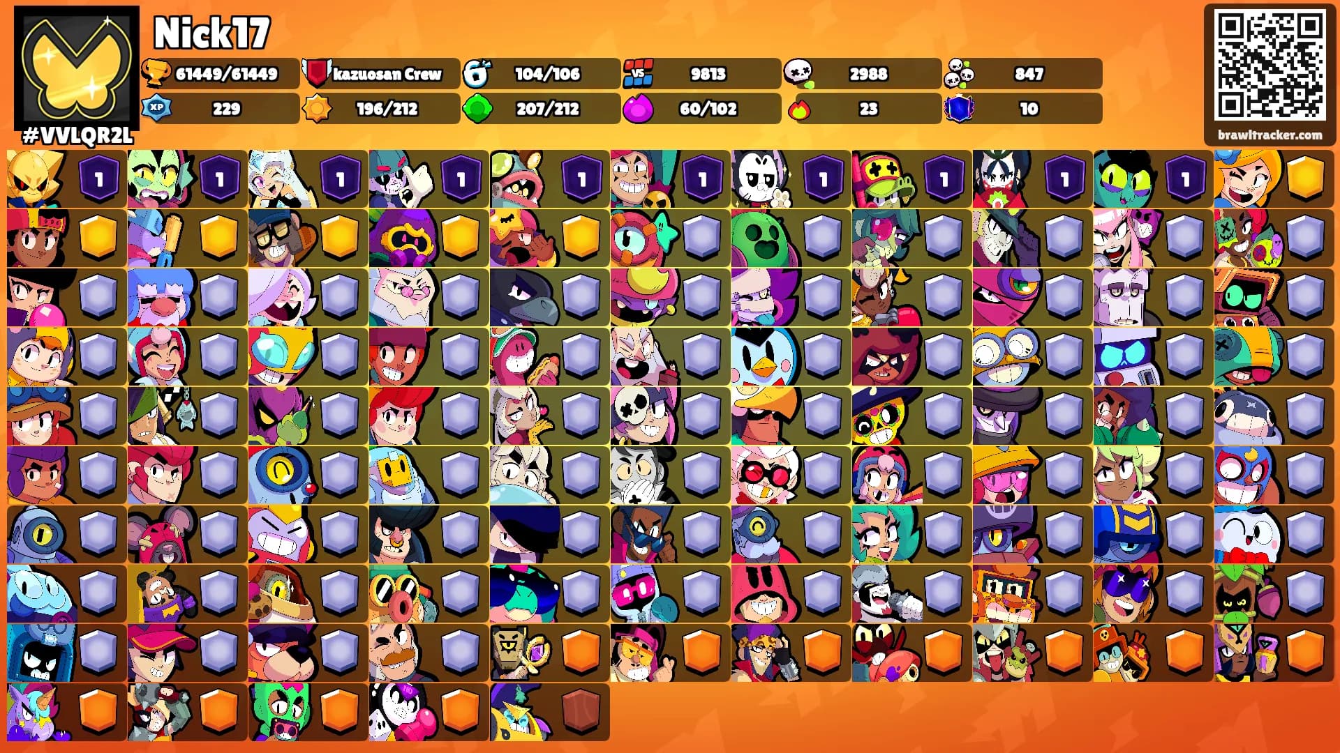 Nick17's Ranks