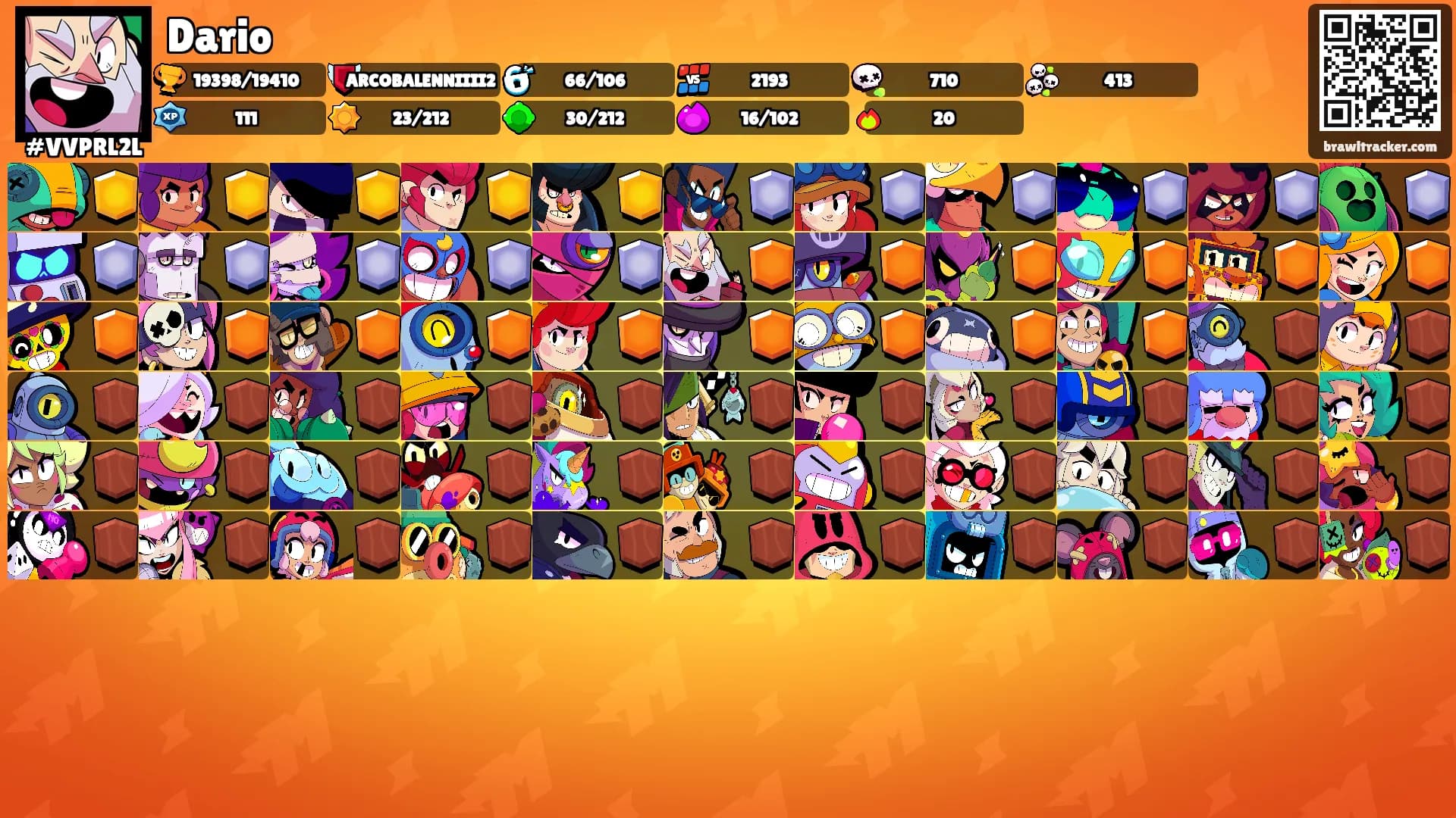 Dario's Ranks