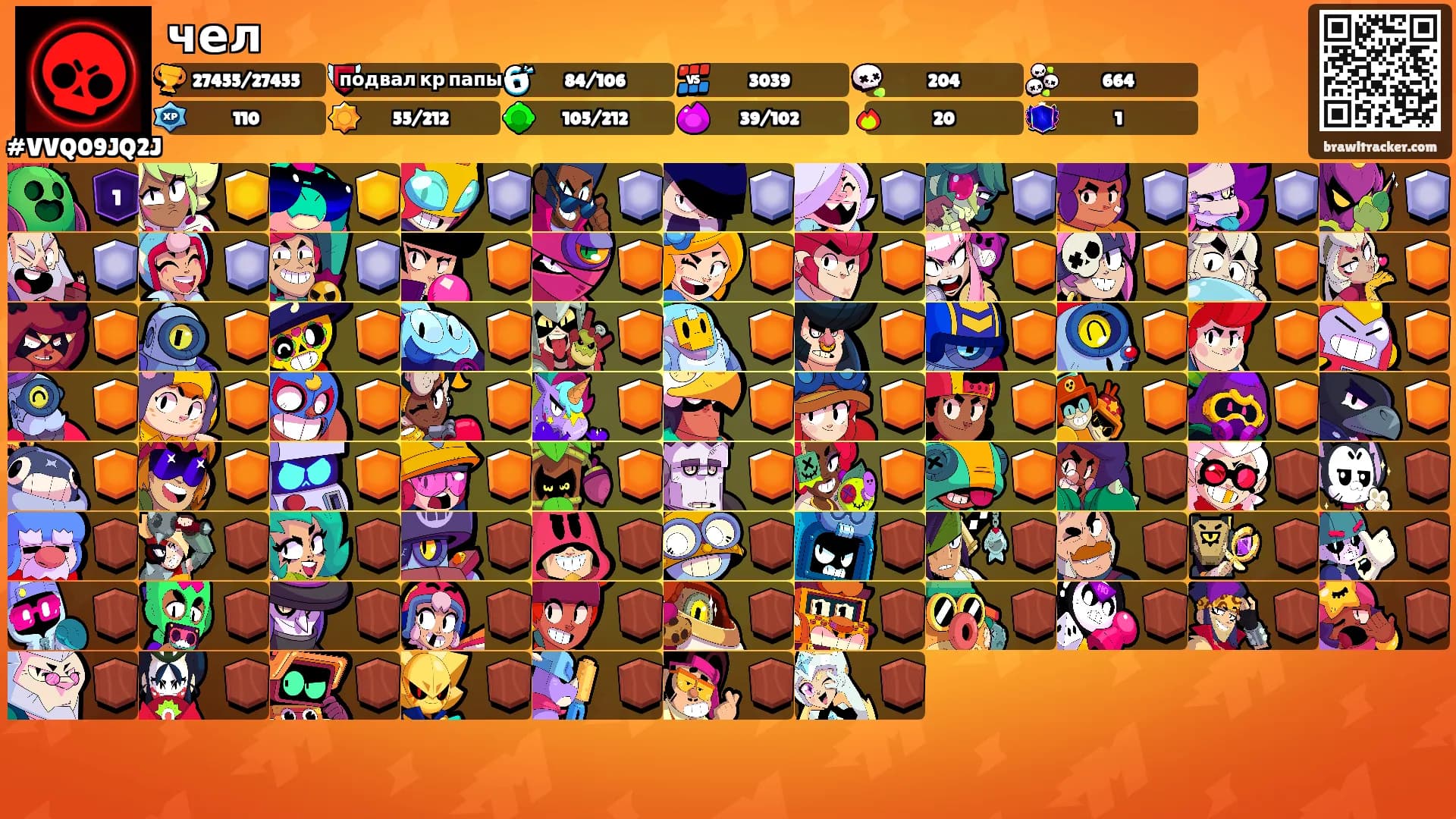 чел's Ranks