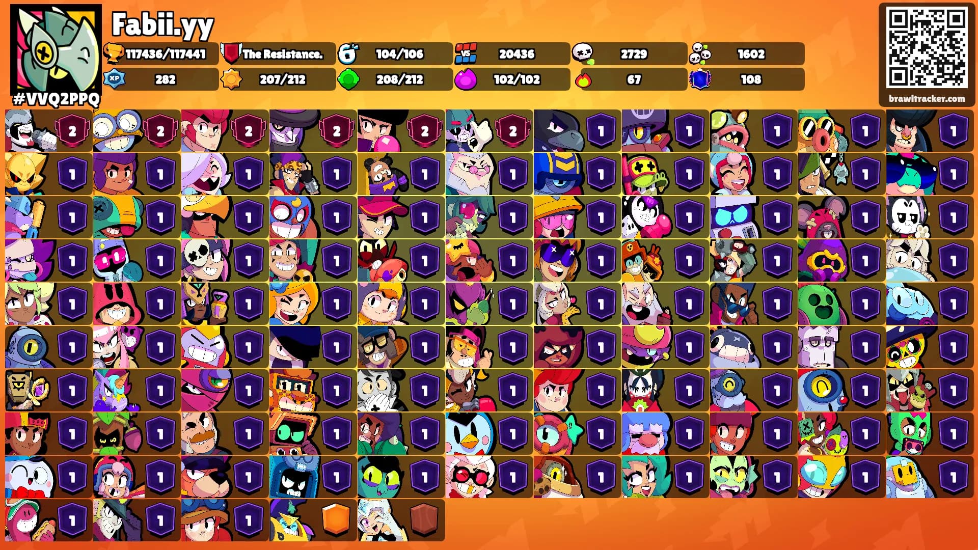 Fabii.yy's Ranks