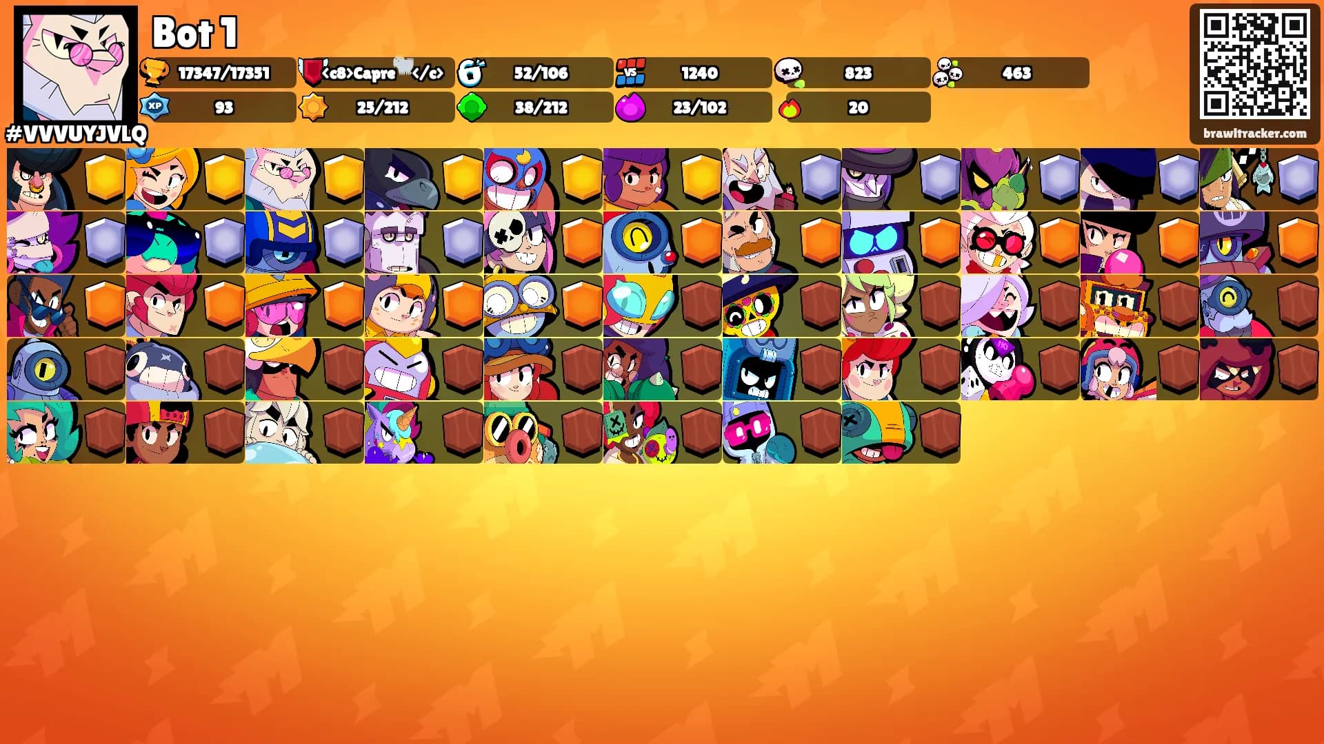 Bot 1's Ranks