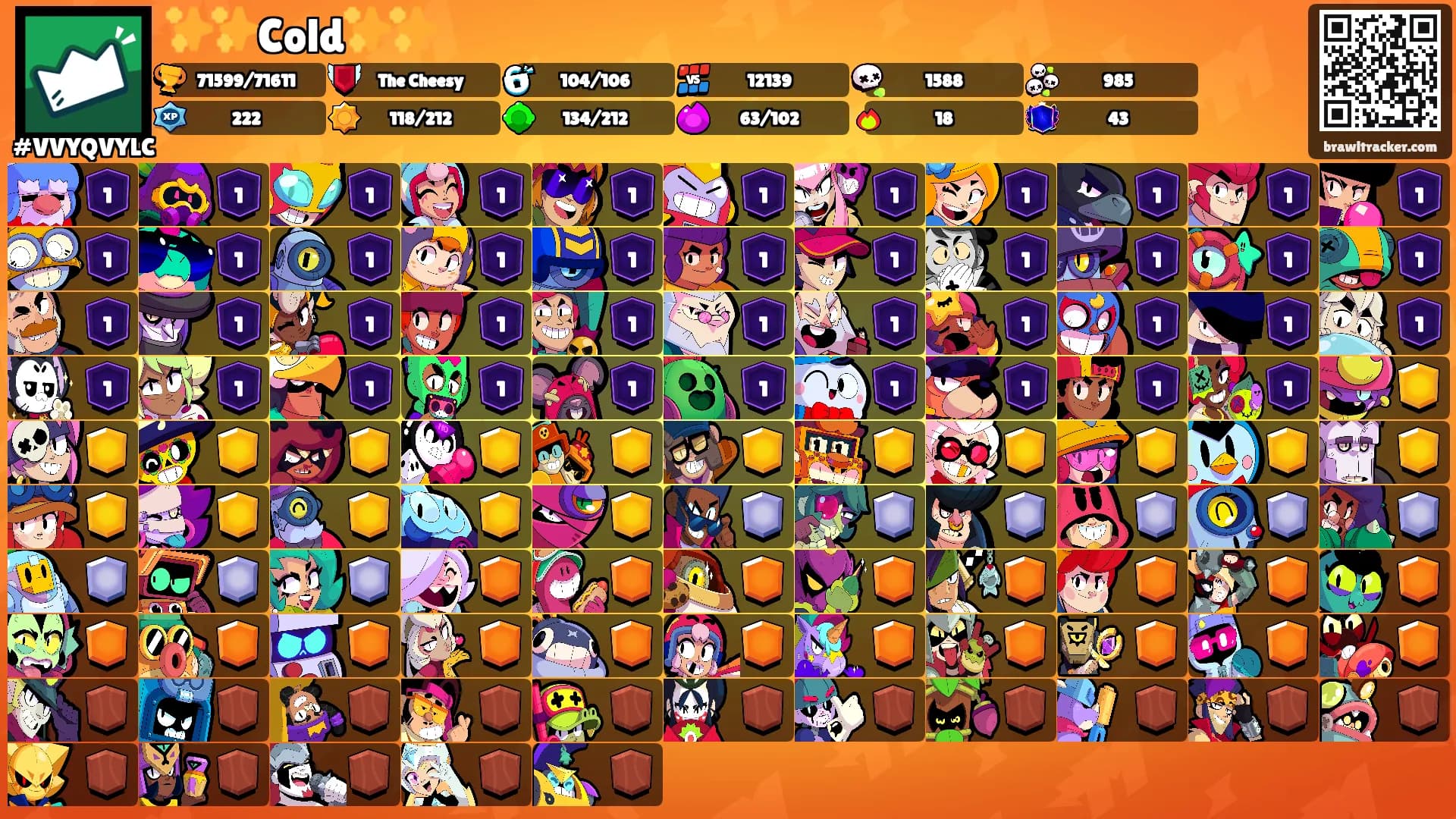 ✨✨Cold✨✨'s Ranks