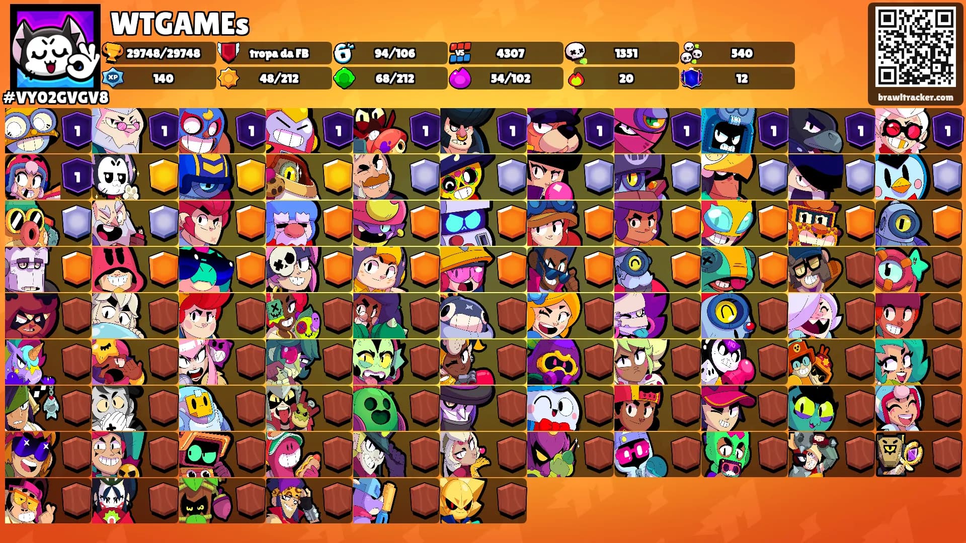 WTGAMEs's Ranks