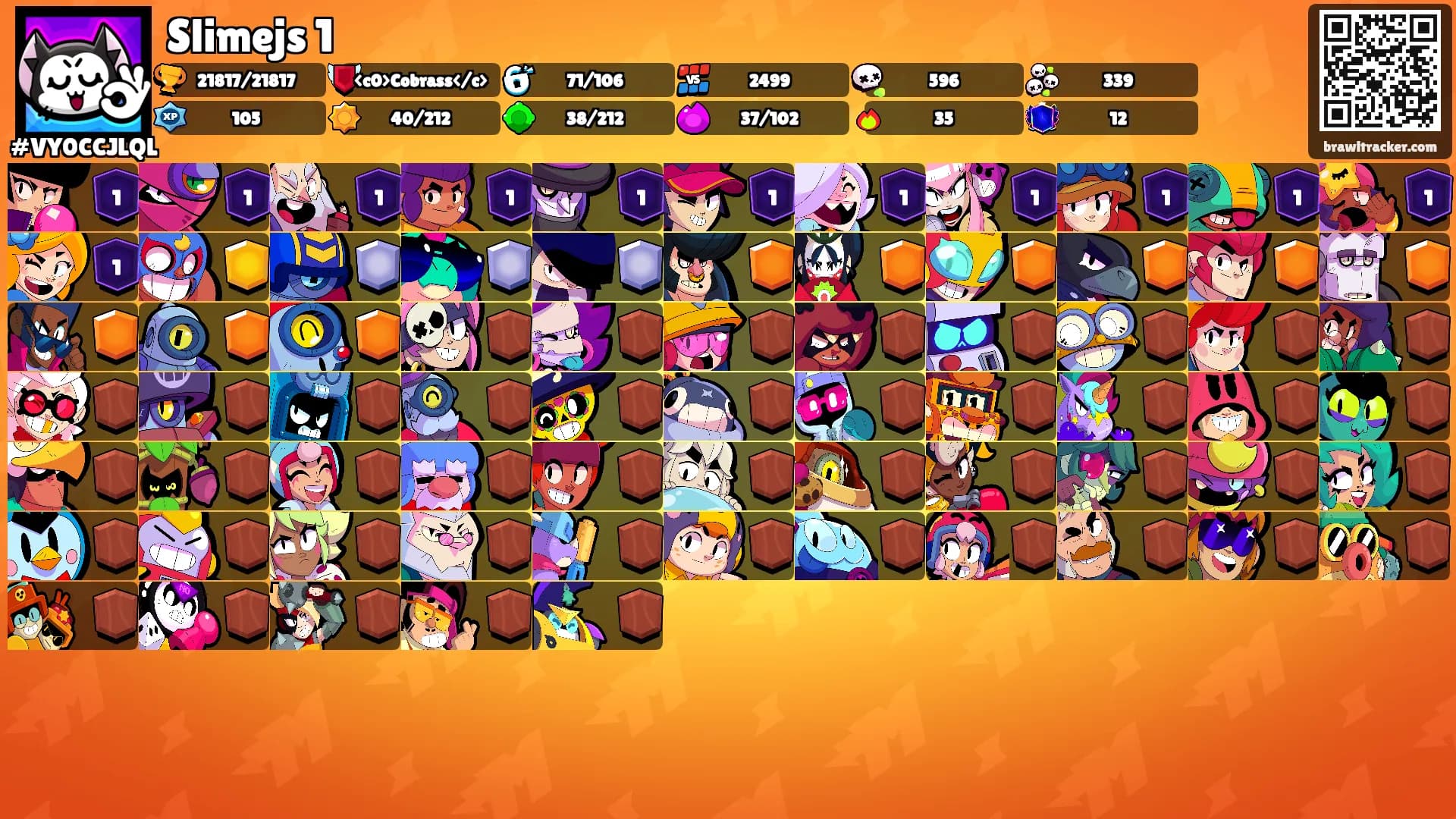 Slimejs 1's Ranks