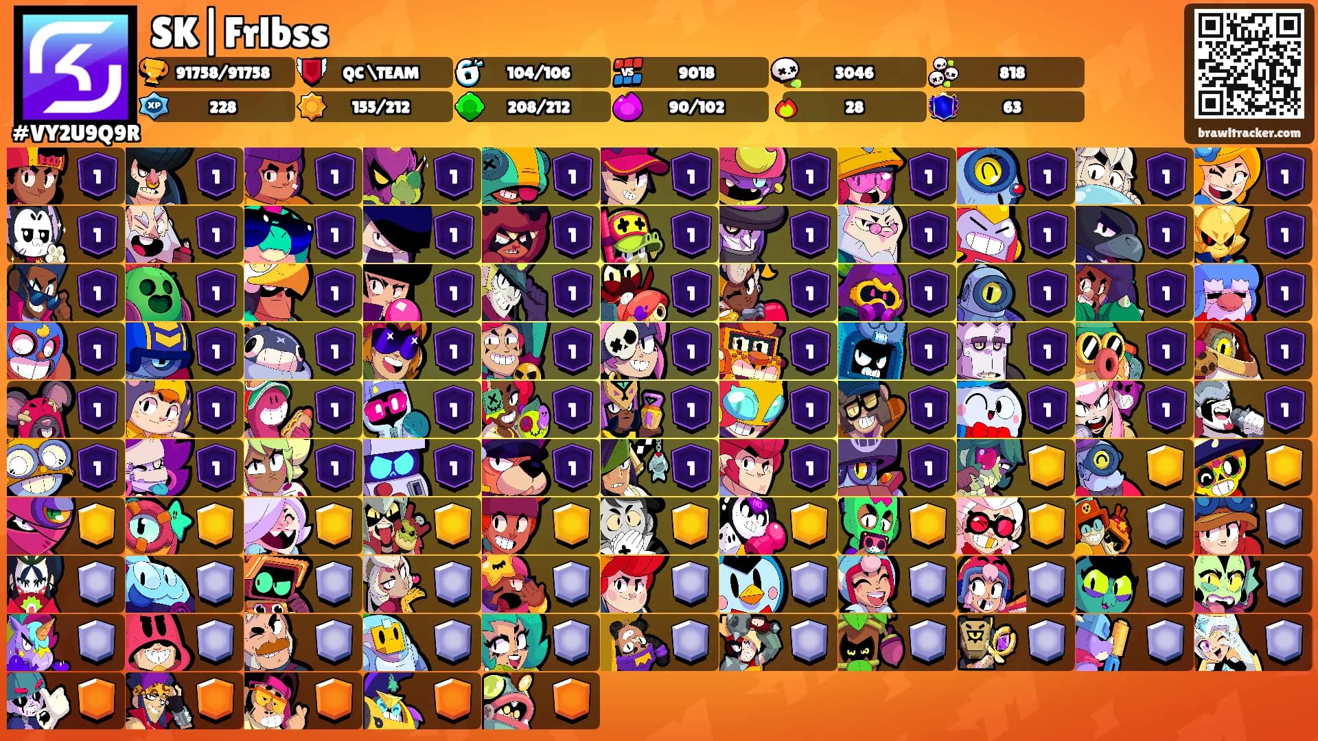 SK|Frlbss's Ranks