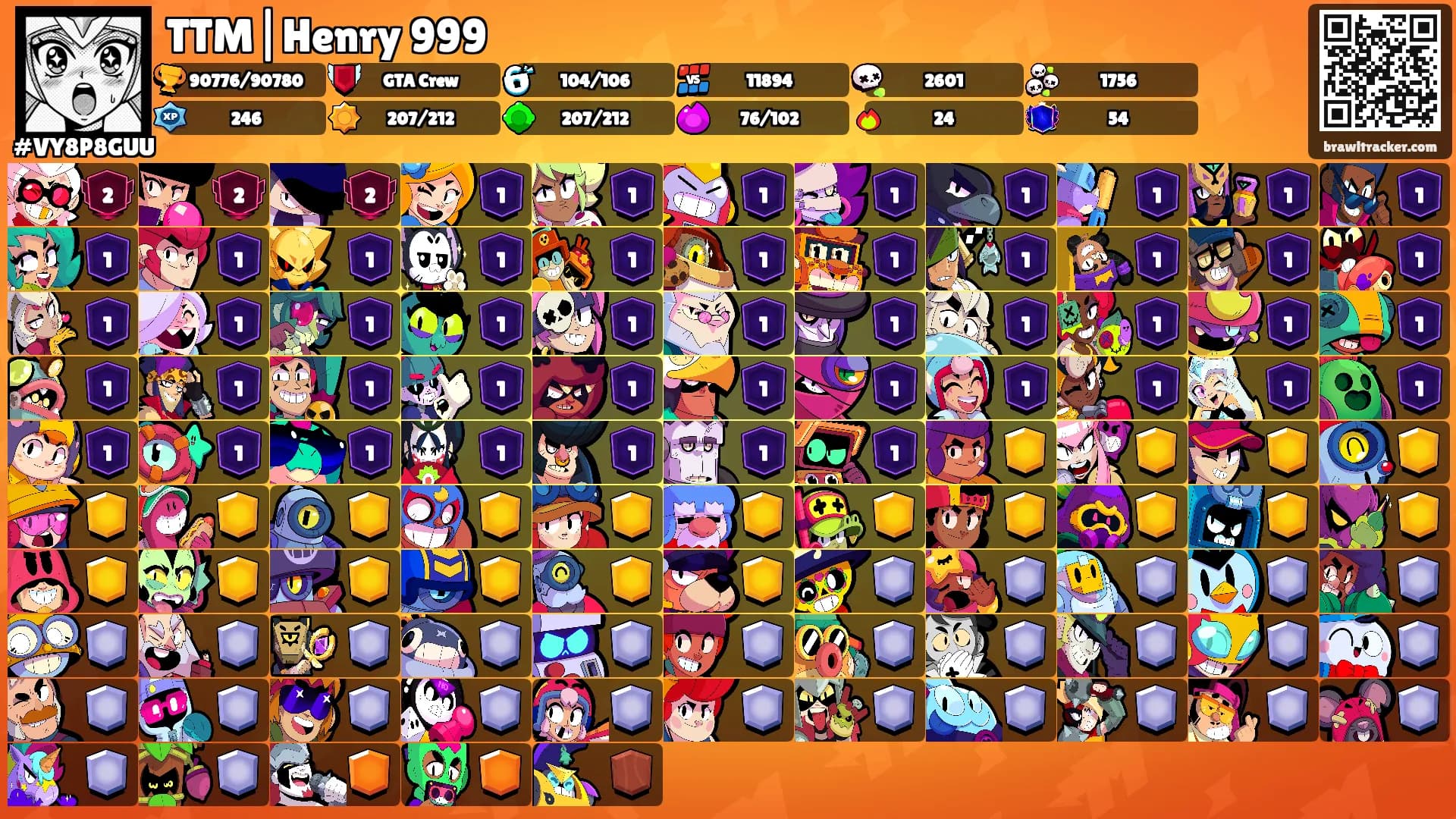 TTM|Henry 999's Ranks