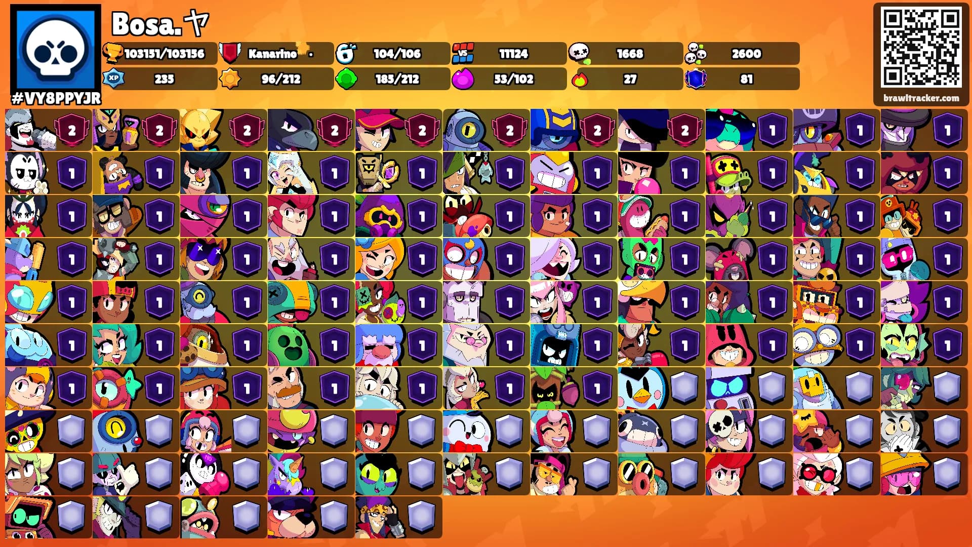 Bosa.ヤ's Ranks