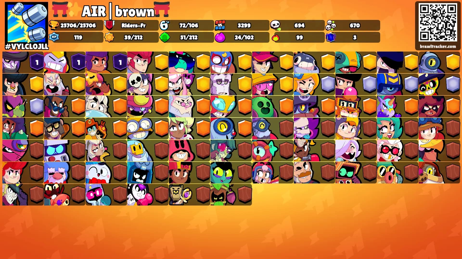 ⛩️✨️AIR|brown⛩️'s Ranks