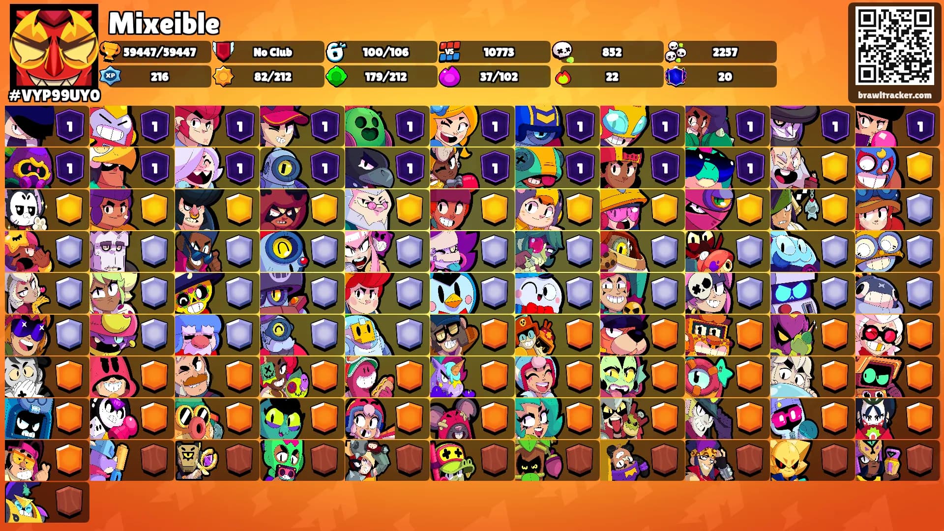 Mixeible's Ranks