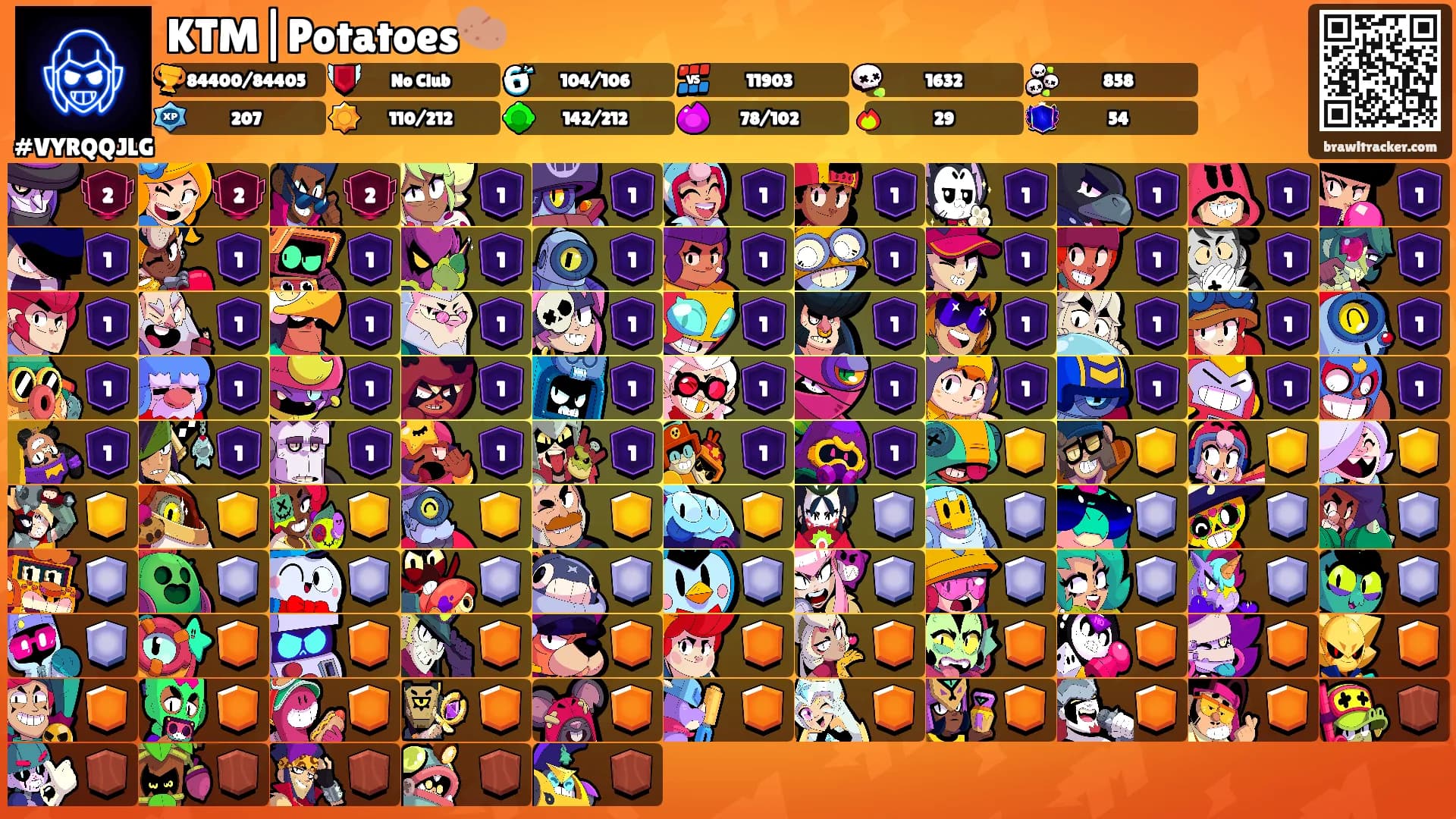 KTM|Potatoes🥔's Ranks