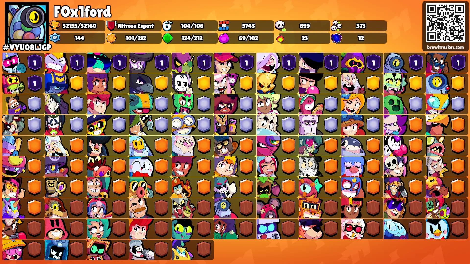 F0x1ford's Ranks