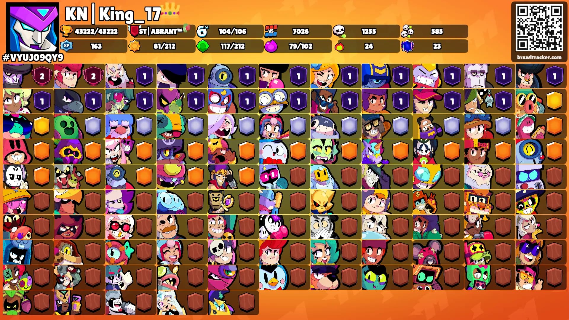 KN|King_17👑's Ranks