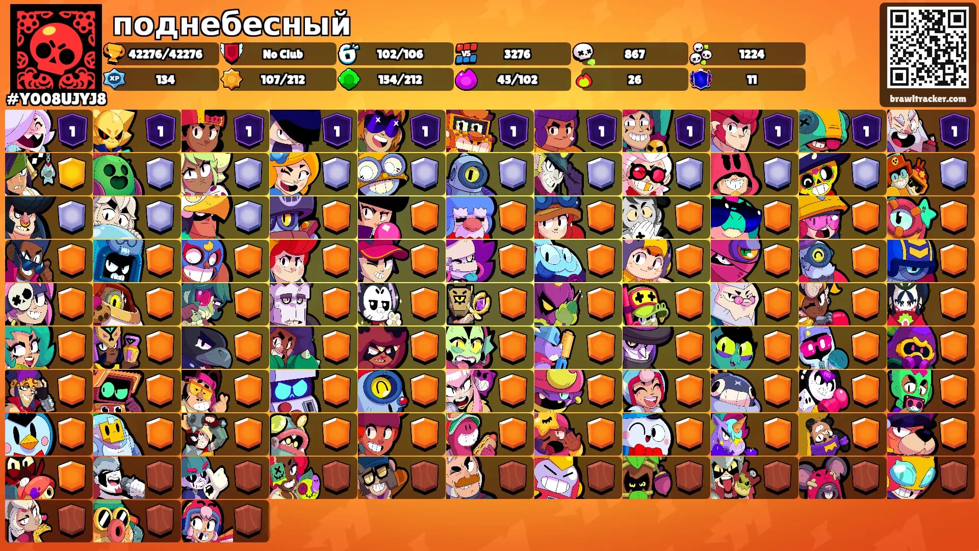 поднебесный's Ranks
