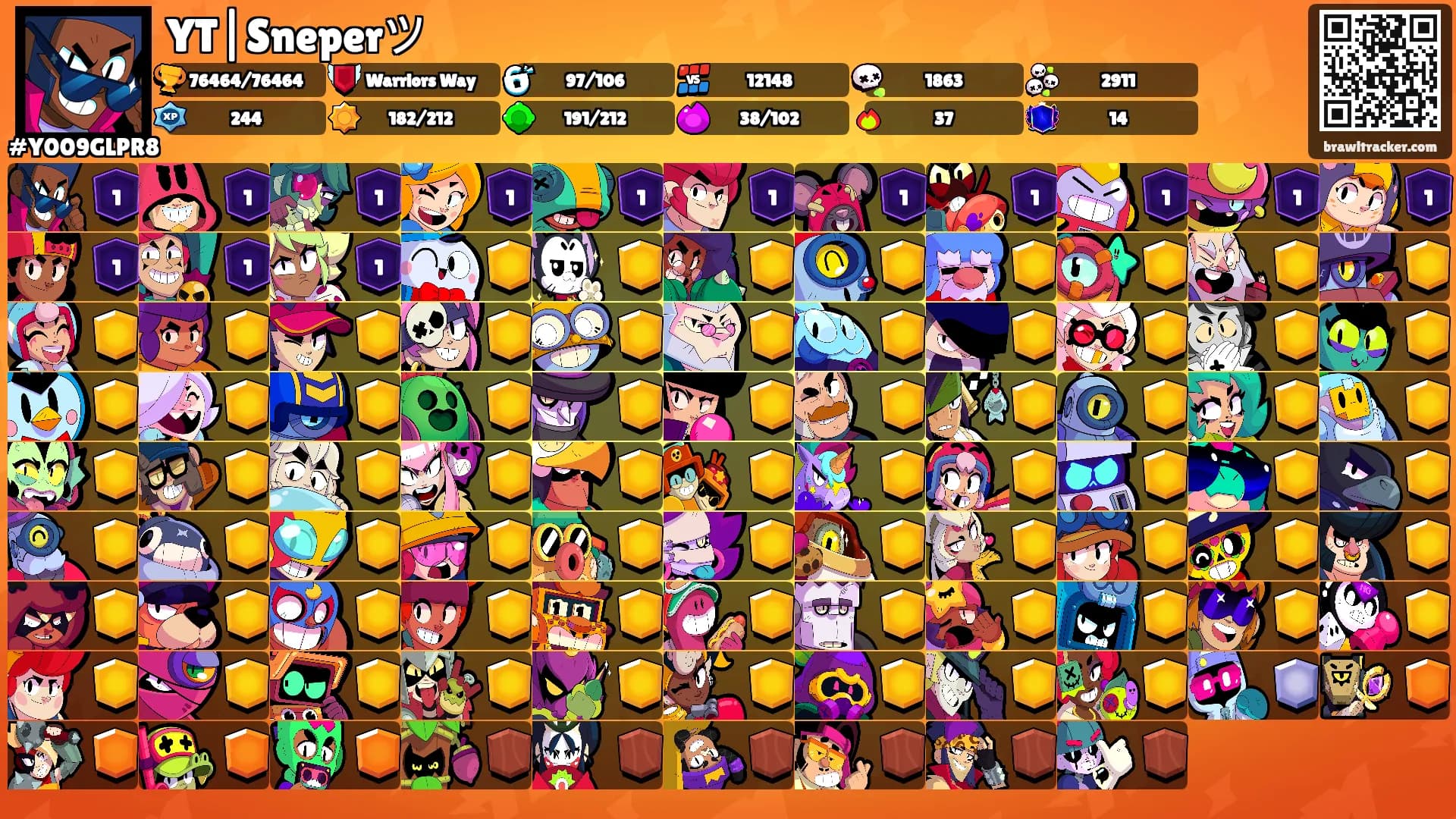 YT|Sneperツ's Ranks
