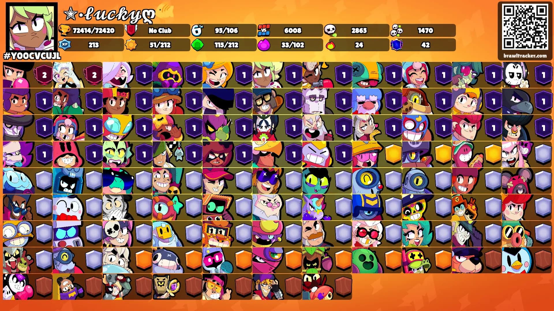 ✭•𝓵𝓾𝓬𝓴𝔂ღ🐠's Ranks