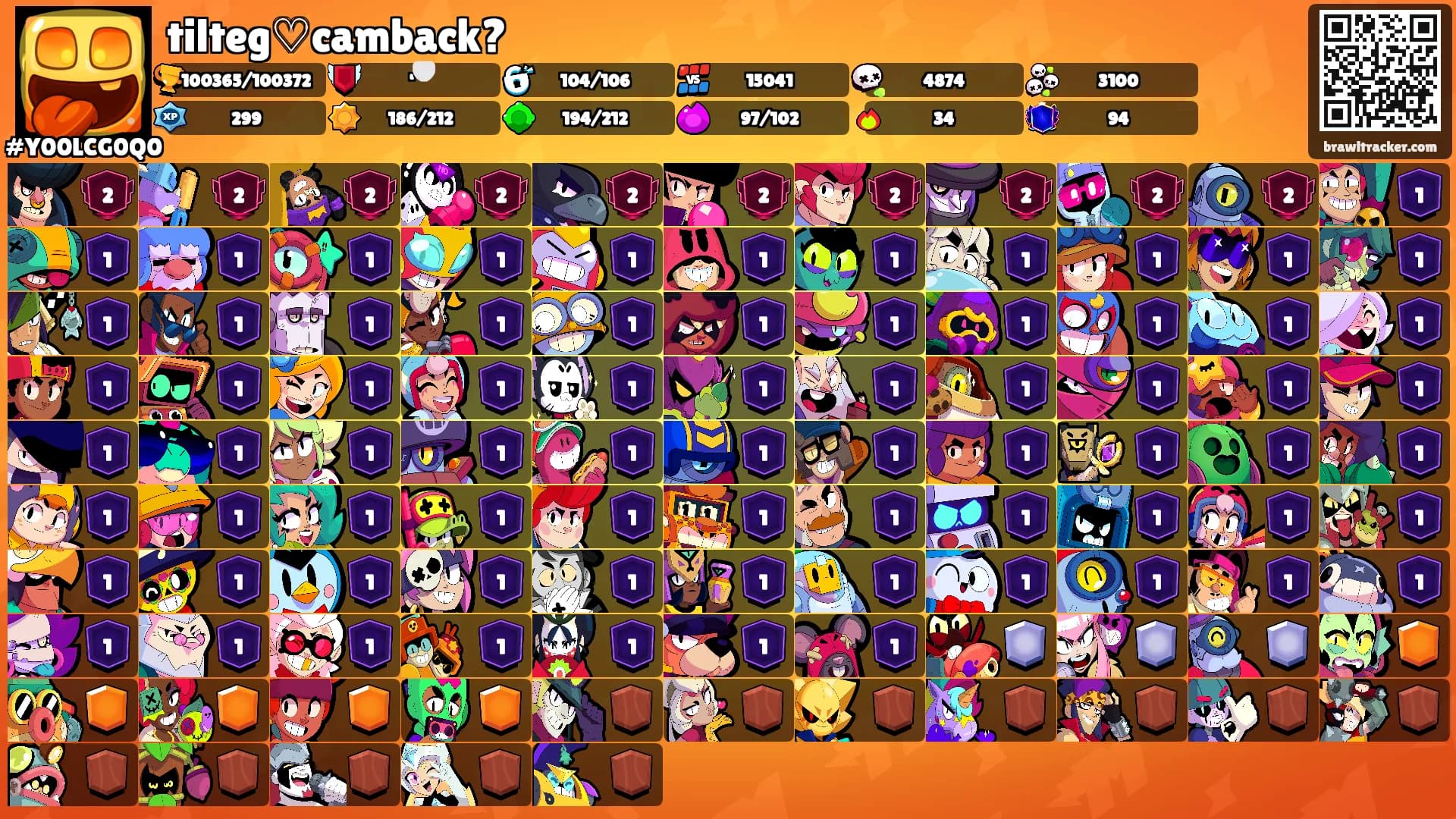 tilteg♡camback?'s Ranks