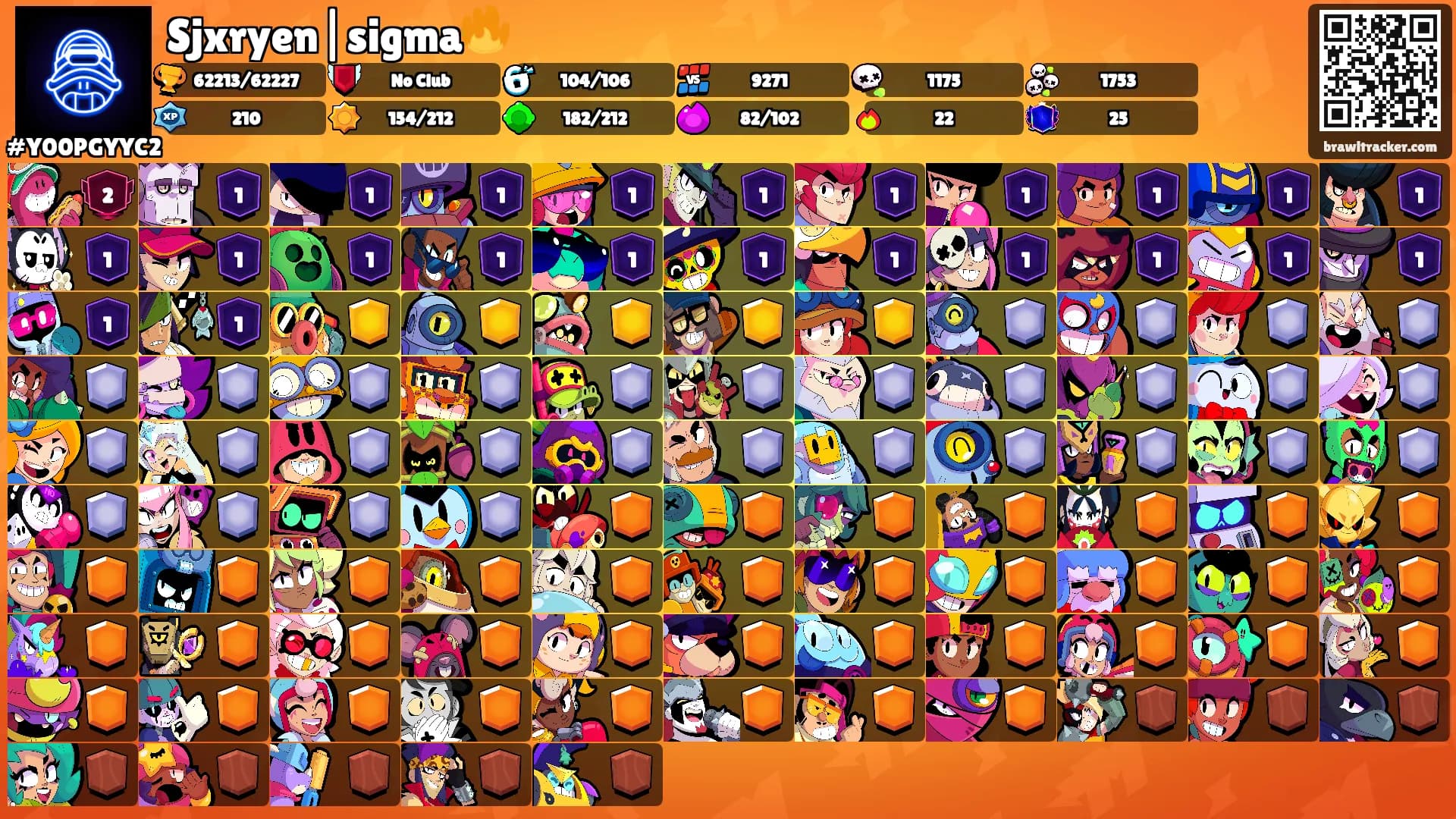 Sjxryen|sigma🔥's Ranks