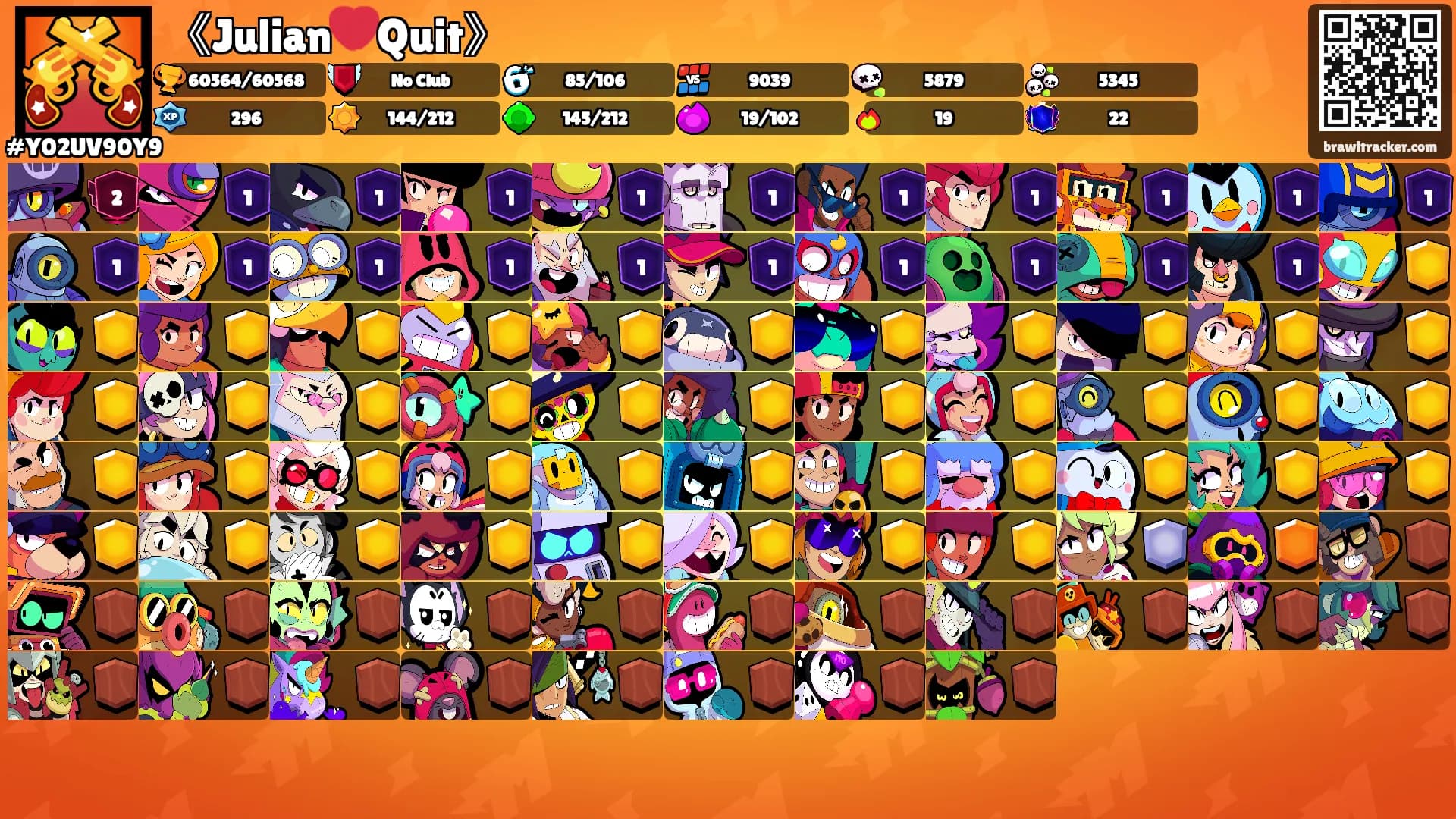 《Julian💔Quit》's Ranks