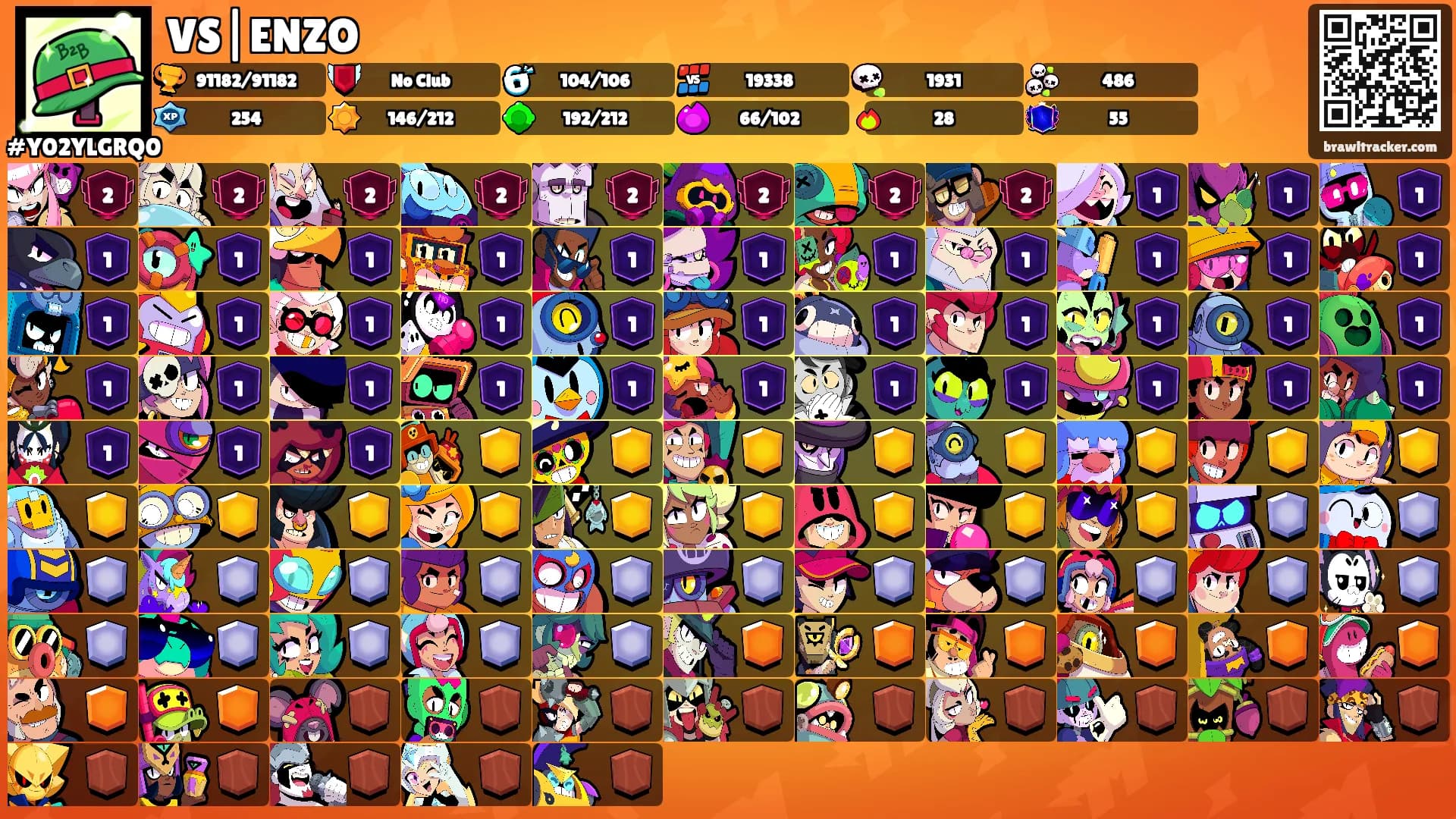 VS|ENZO's Ranks