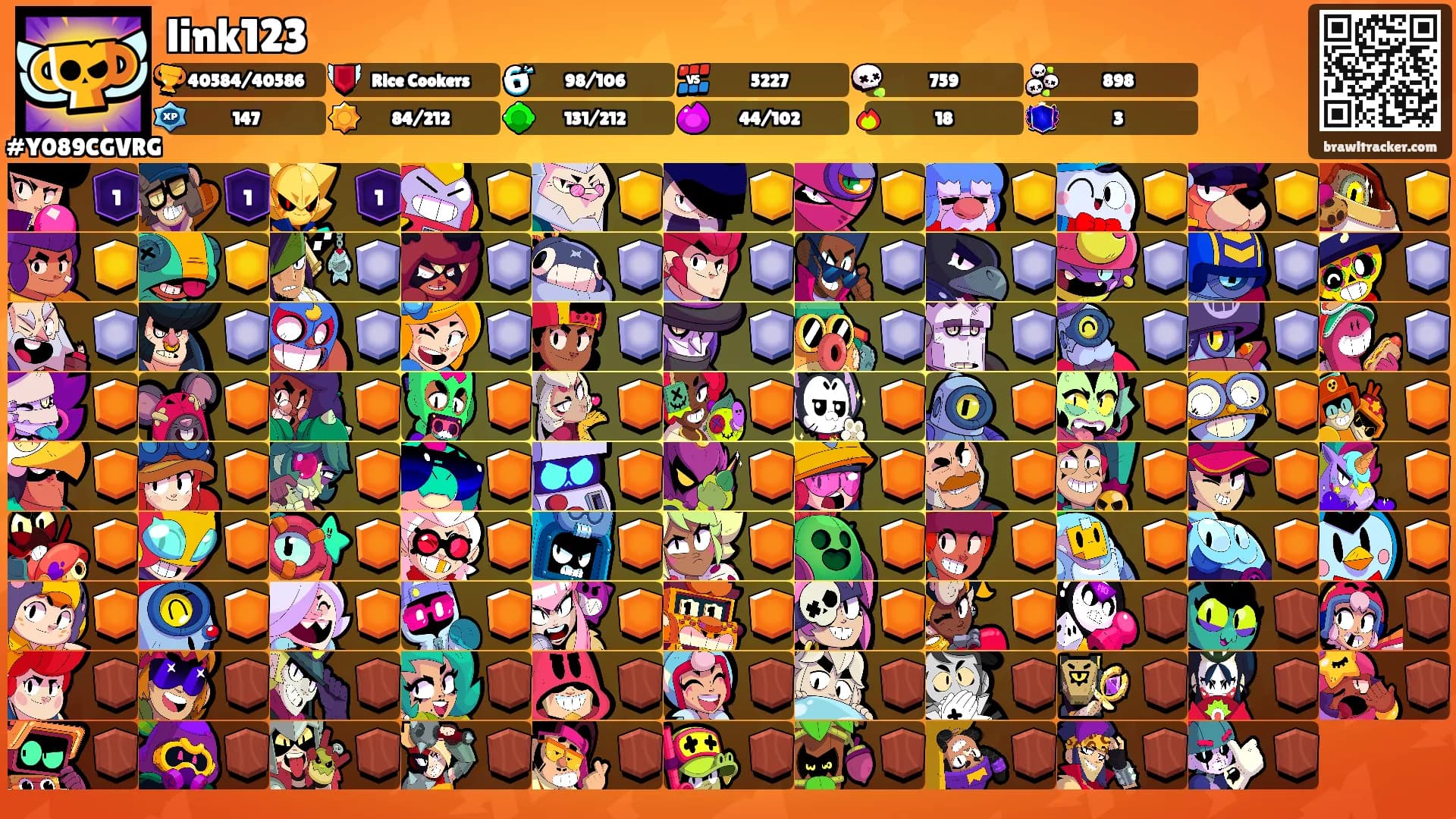 link123's Ranks