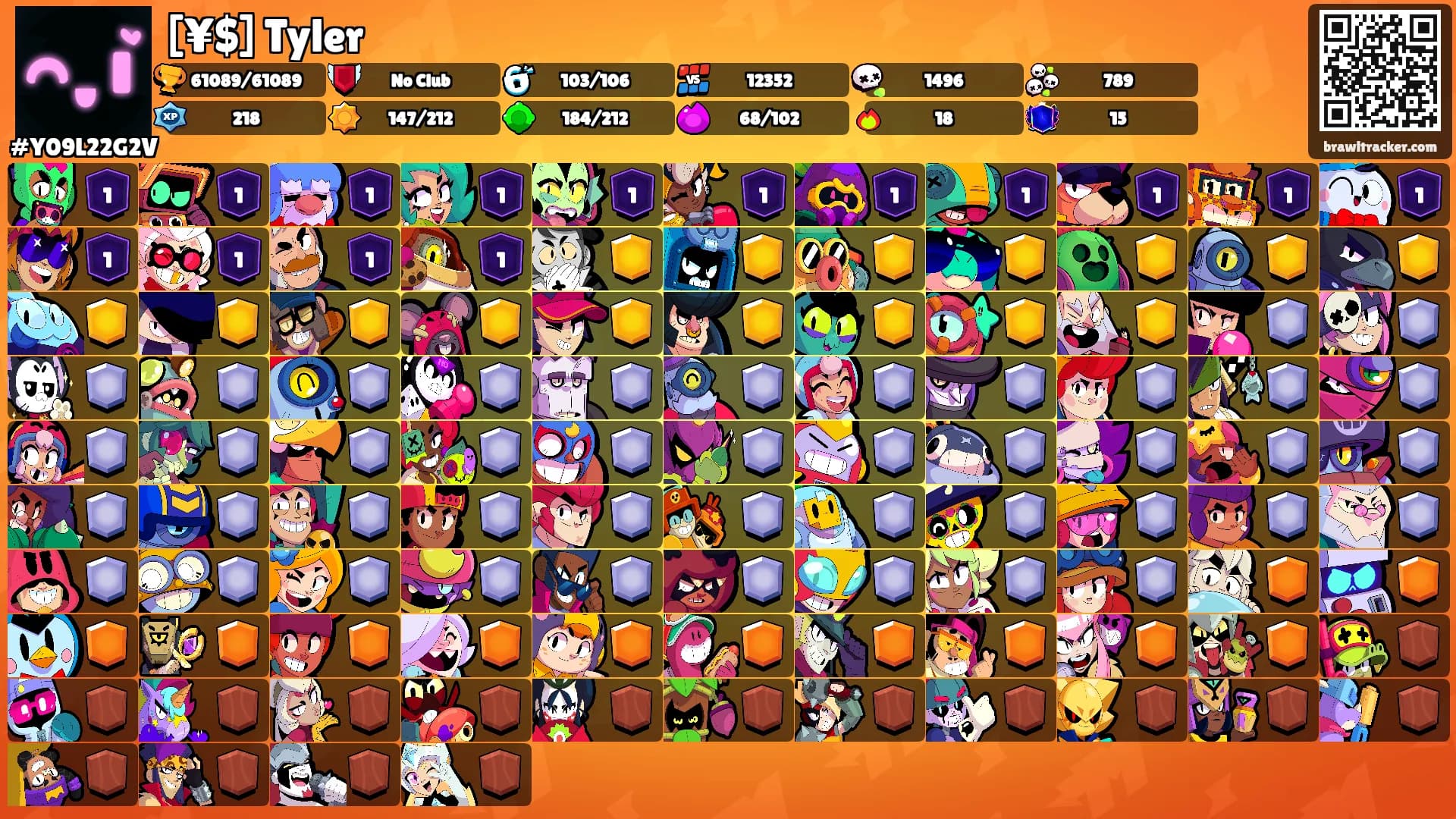[¥$] Tyler's Ranks