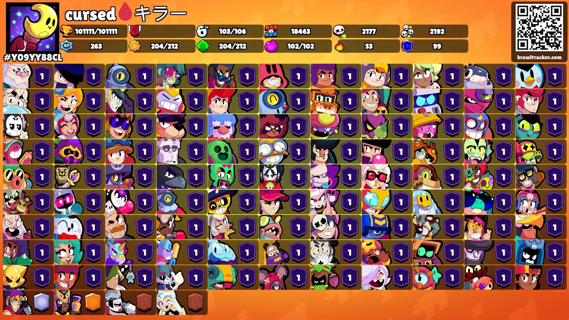 cursed🩸キラー's Ranks