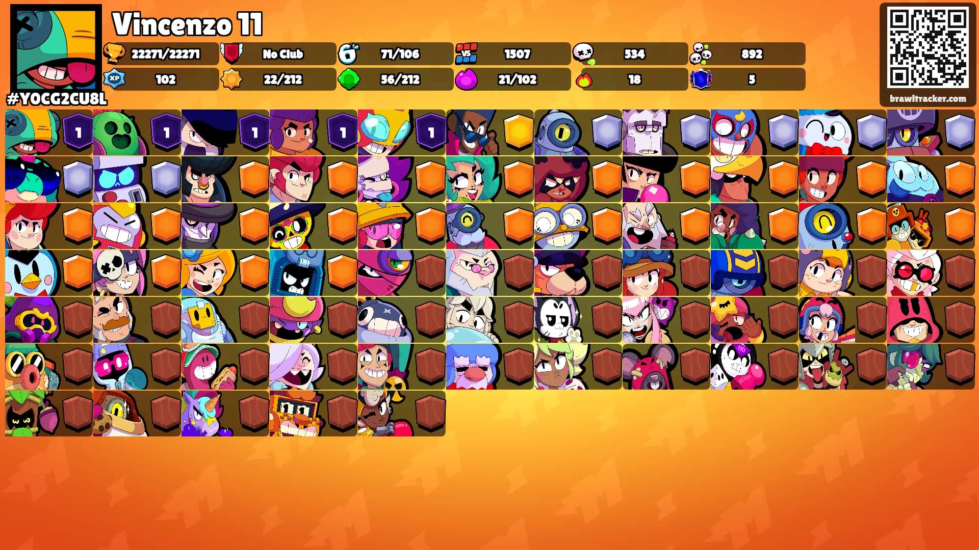 Vincenzo 11's Ranks