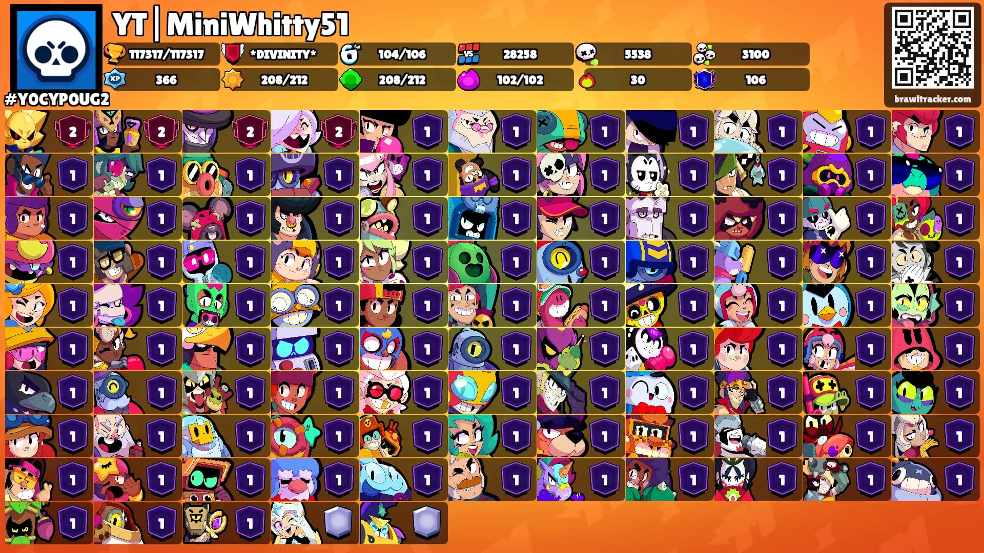 YT|MiniWhitty51's Ranks