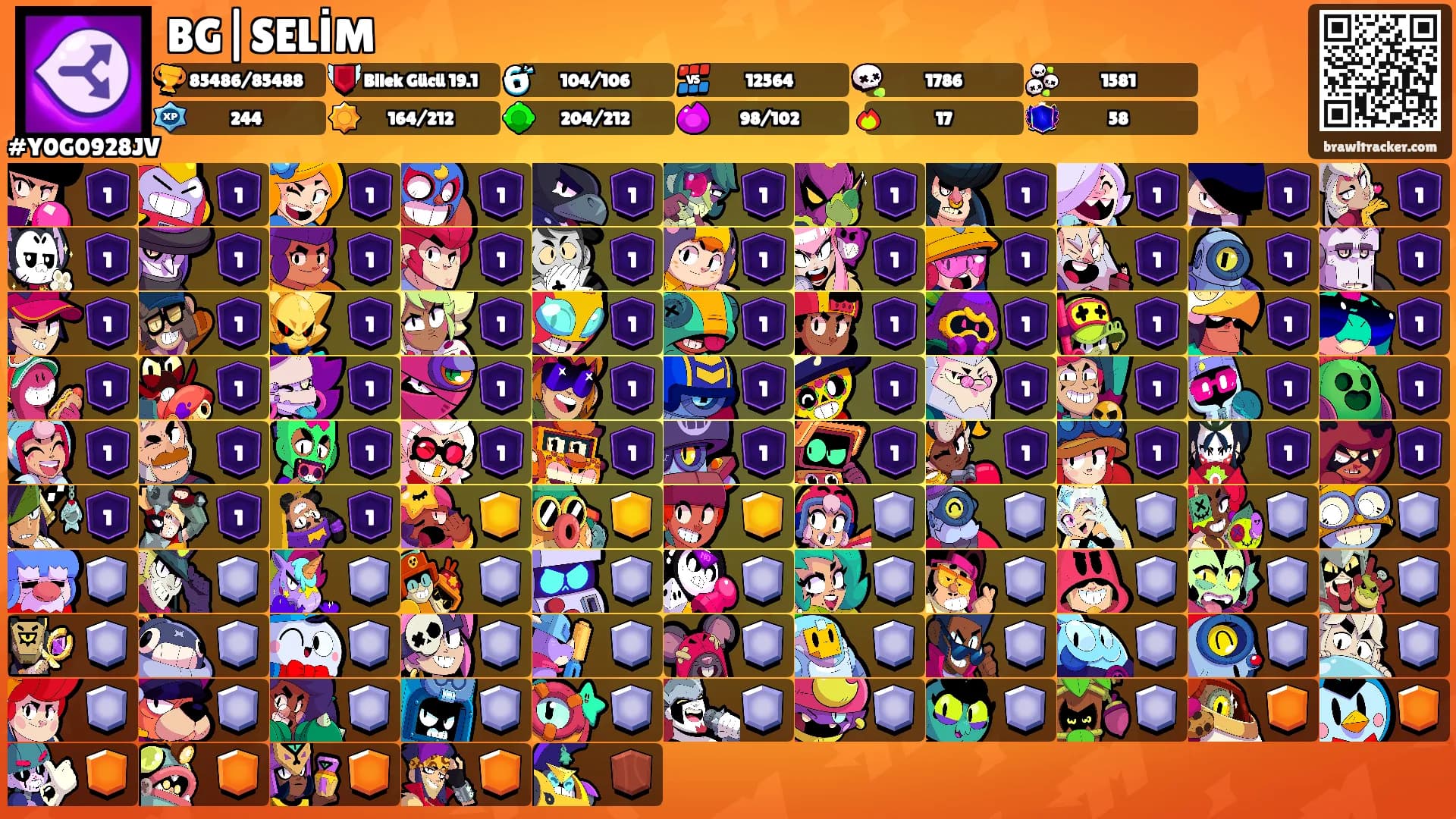 BG|SELİM's Ranks