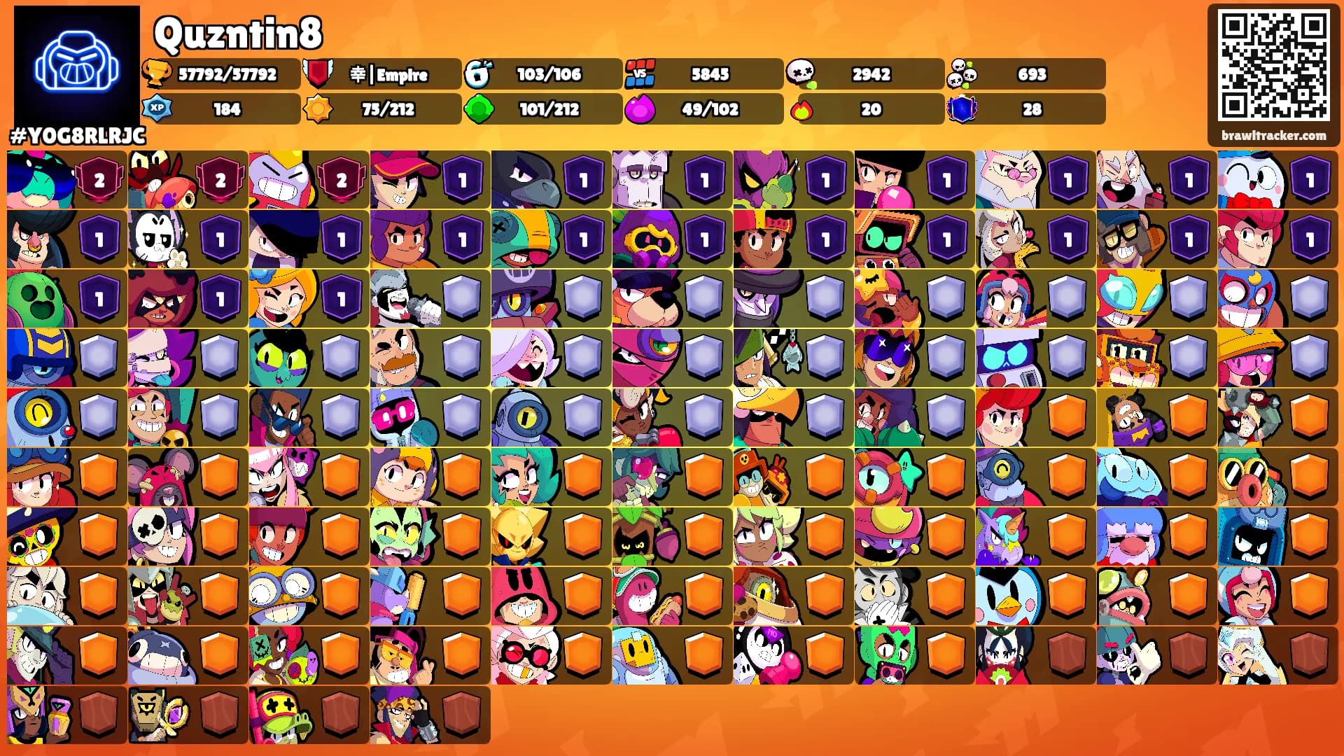 Quzntin8's Ranks